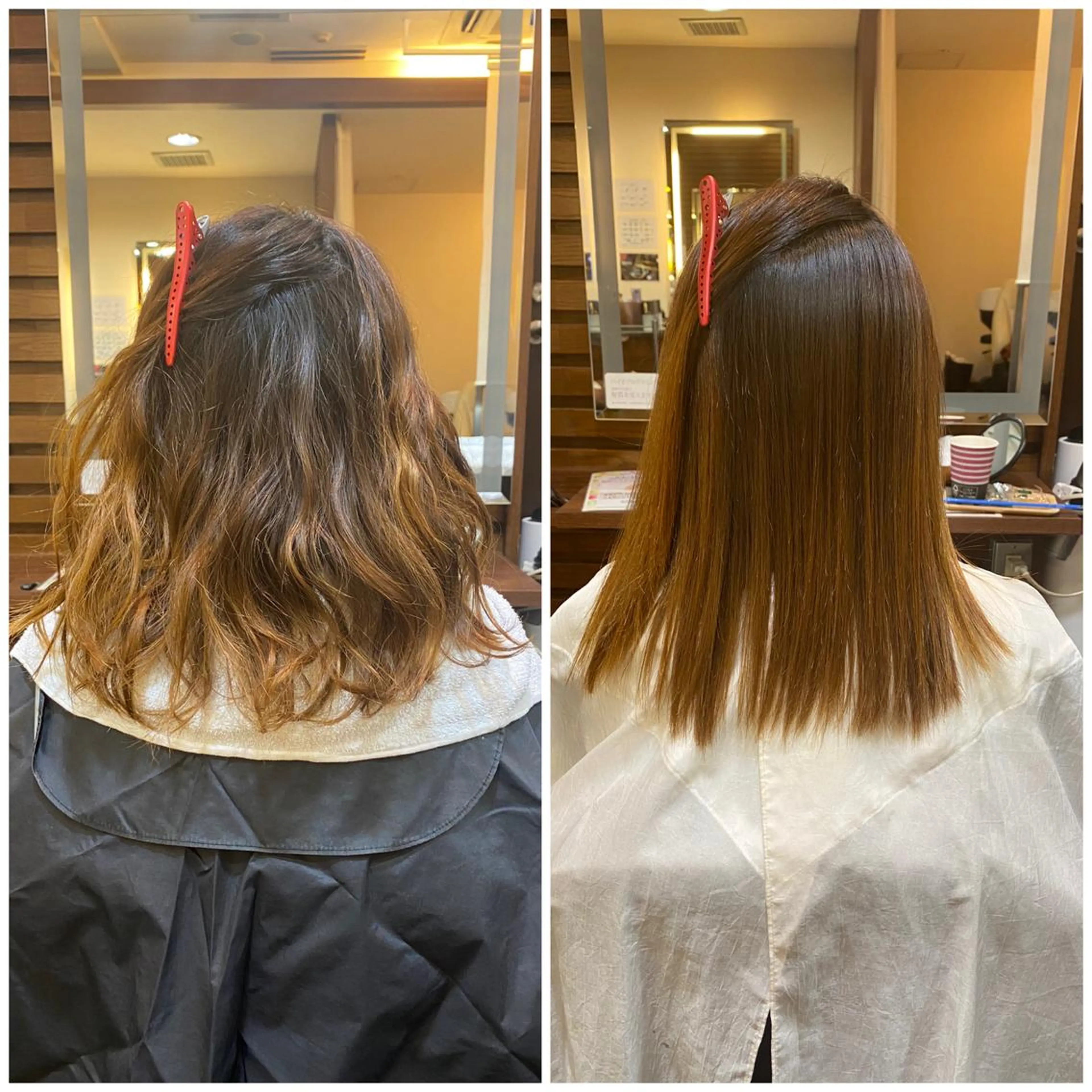 ミディアム カラー パーマ ミディアムパーマ ブリーチ ハイライトカラー ハイライト 縮毛矯正 カット トリートメント ヘッドスパ 韓国レイヤー/ 顔周り💕田中将吾のヘアスタイル