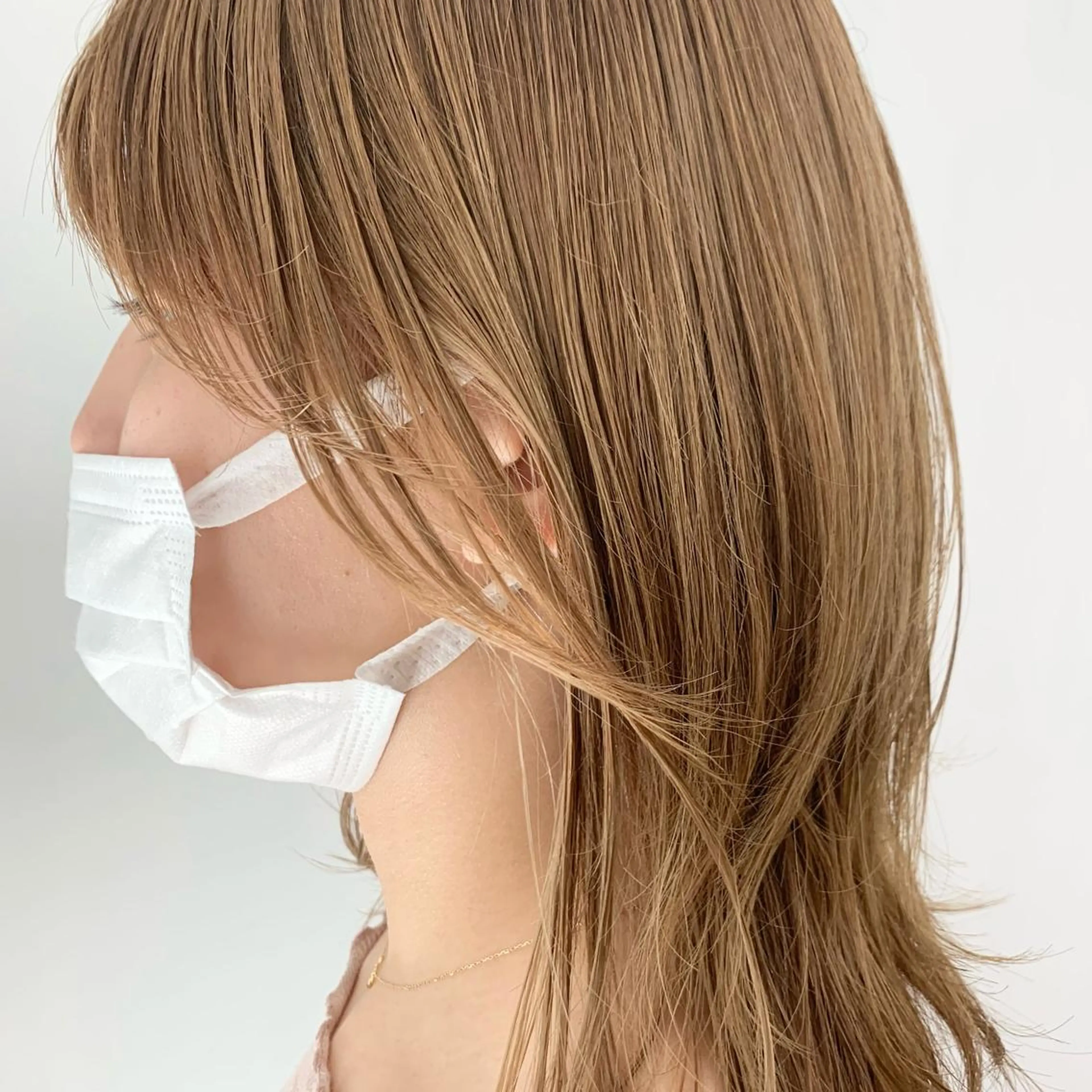 ロング カラー パーマ ヘアアレンジ メンズ キッズ ネイル マツエク・マツパ トリートメント レイヤーカット 🌿透け感カラーのヘアスタイル