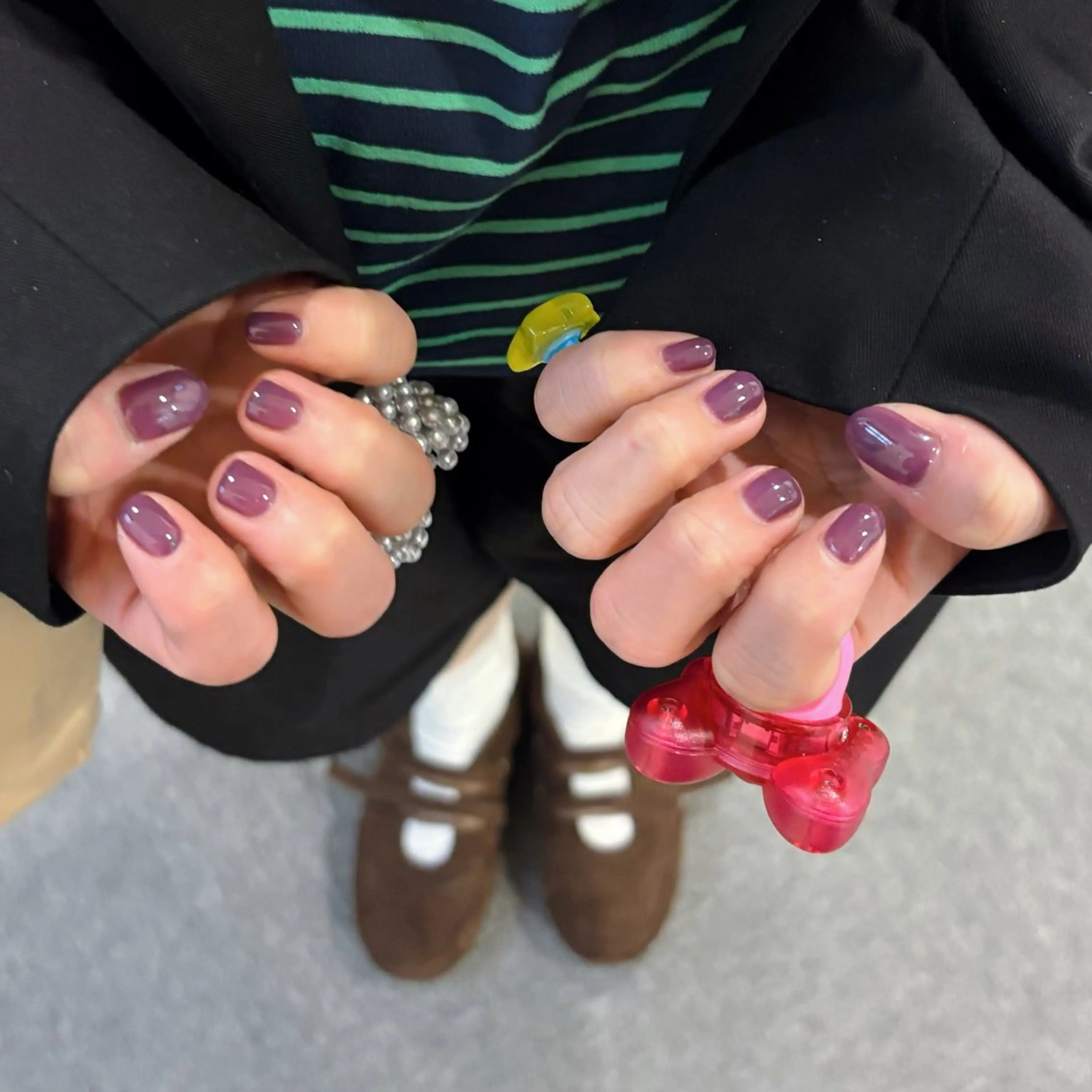 ネイル enju ayano ·͜·のネイルデザイン