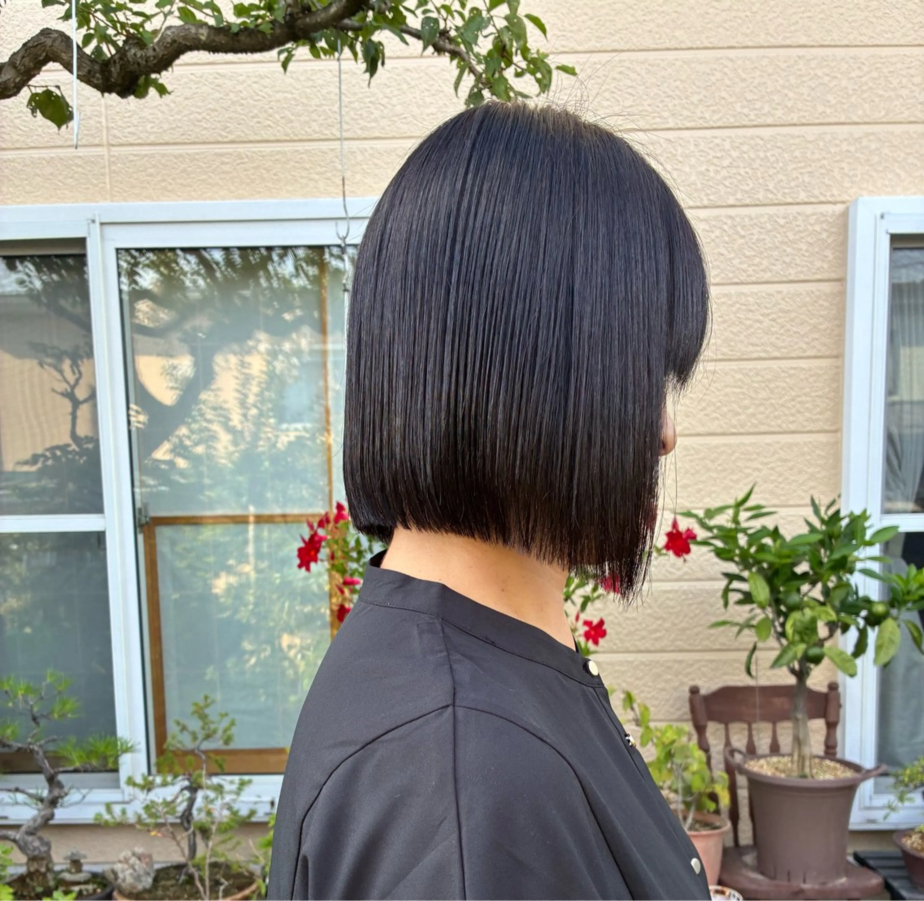 ショート 縮毛矯正 kenshin/艶髪 /似合わせカットのヘアスタイル