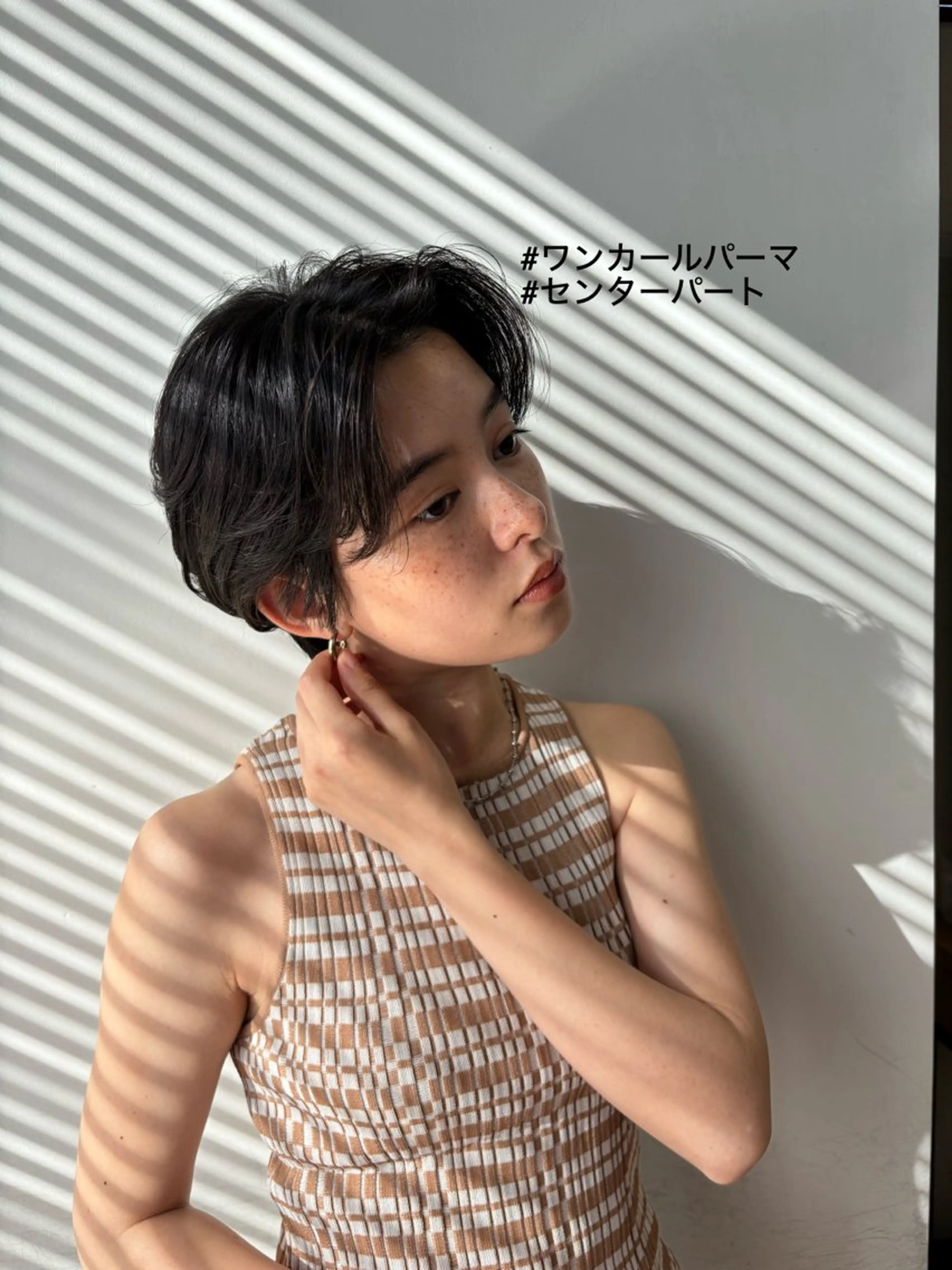 パーマ ボブ/ミディアム 親しみやすさ/さくらのヘアスタイル