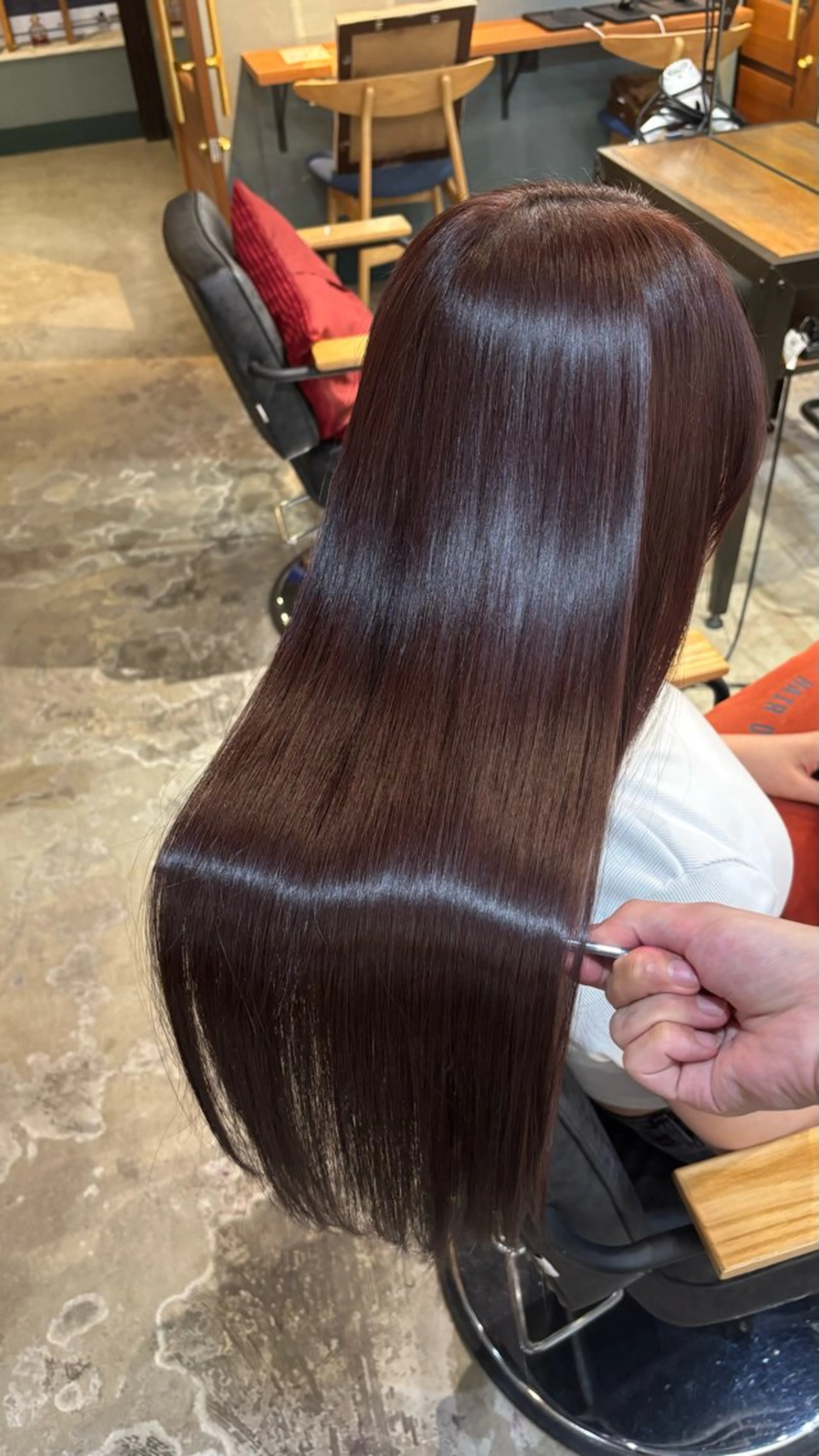ロング カラー 髪質改善 ヘアカラー トリートメント 🔅髪質改善/艶髪 カラー 石井大樹🔅のヘアスタイル