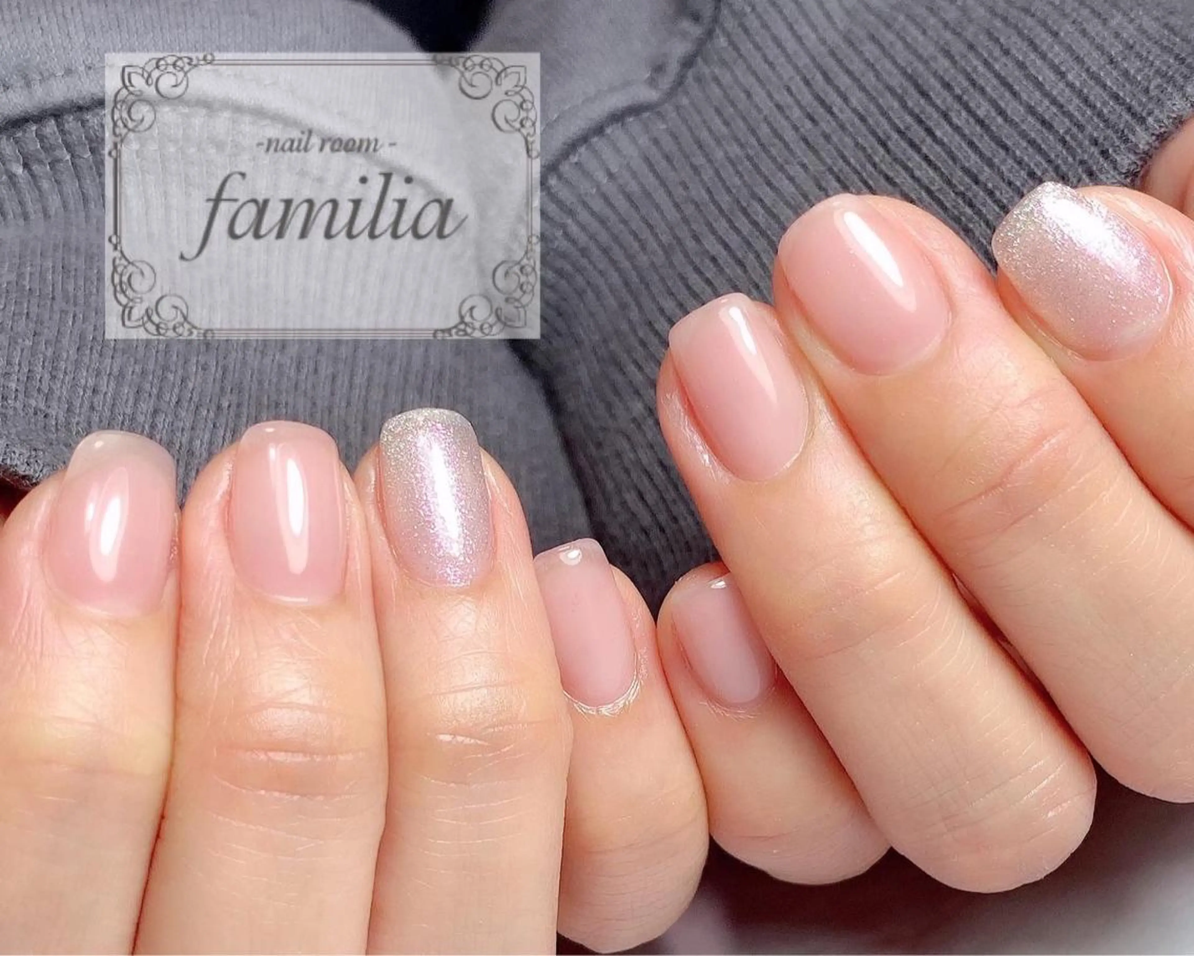 ネイル マグネットネイル ハンドネイル -nailroom- familiaのネイルデザイン