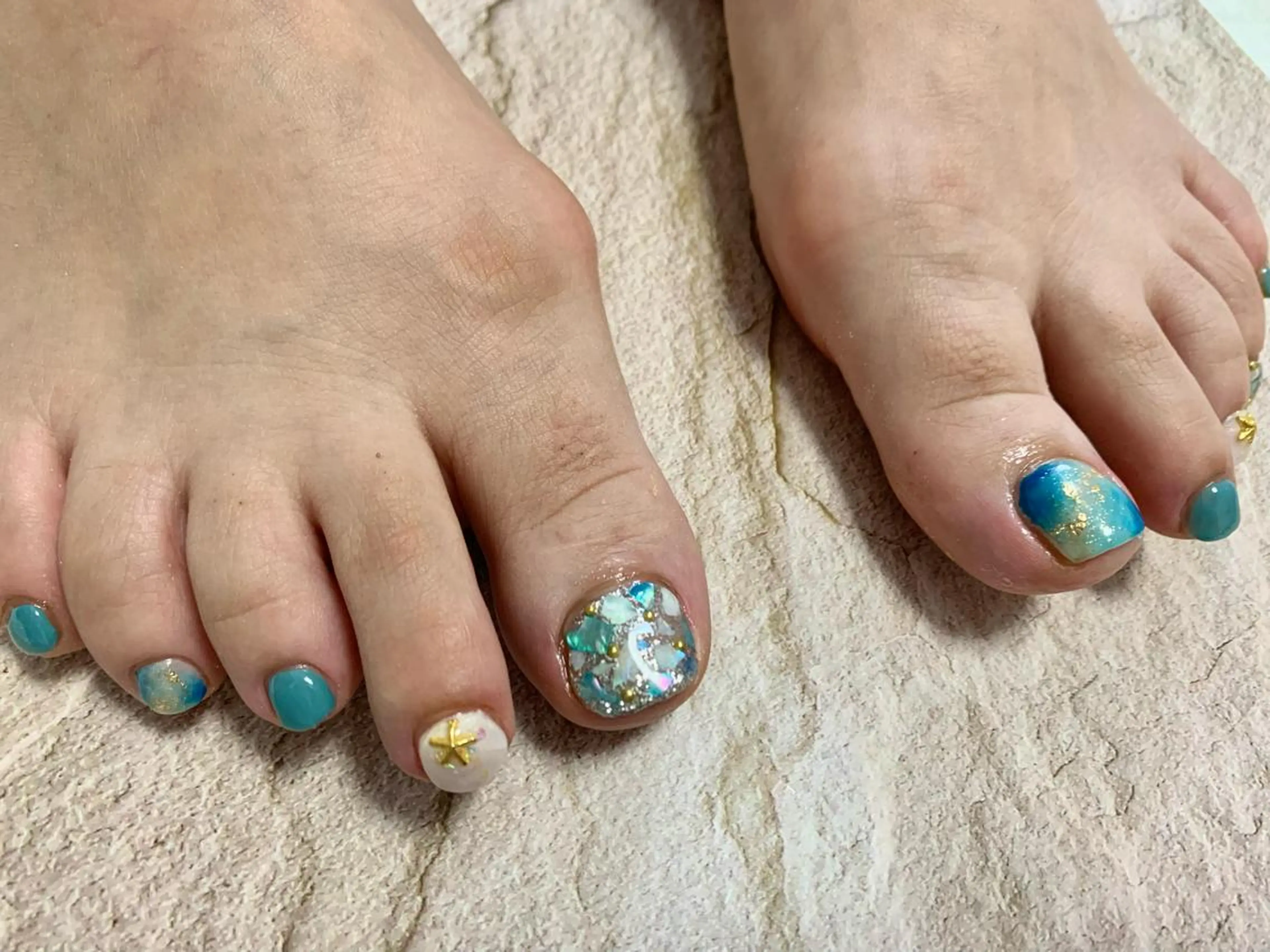 ネイル フットネイル nail room Ly'leaのネイルデザイン