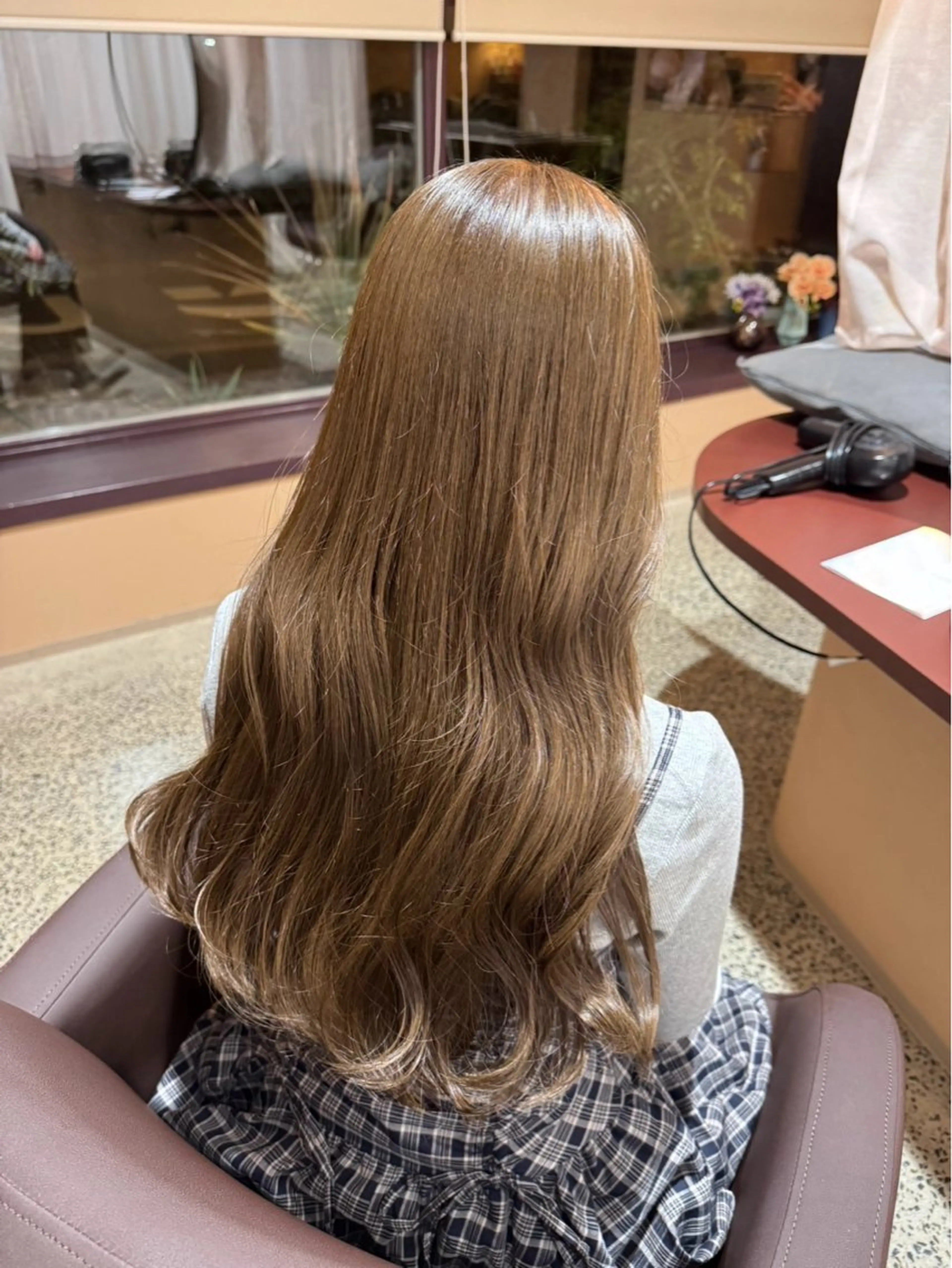 カラー YOKE 桃山台 SAKI♩ ܸのヘアスタイル