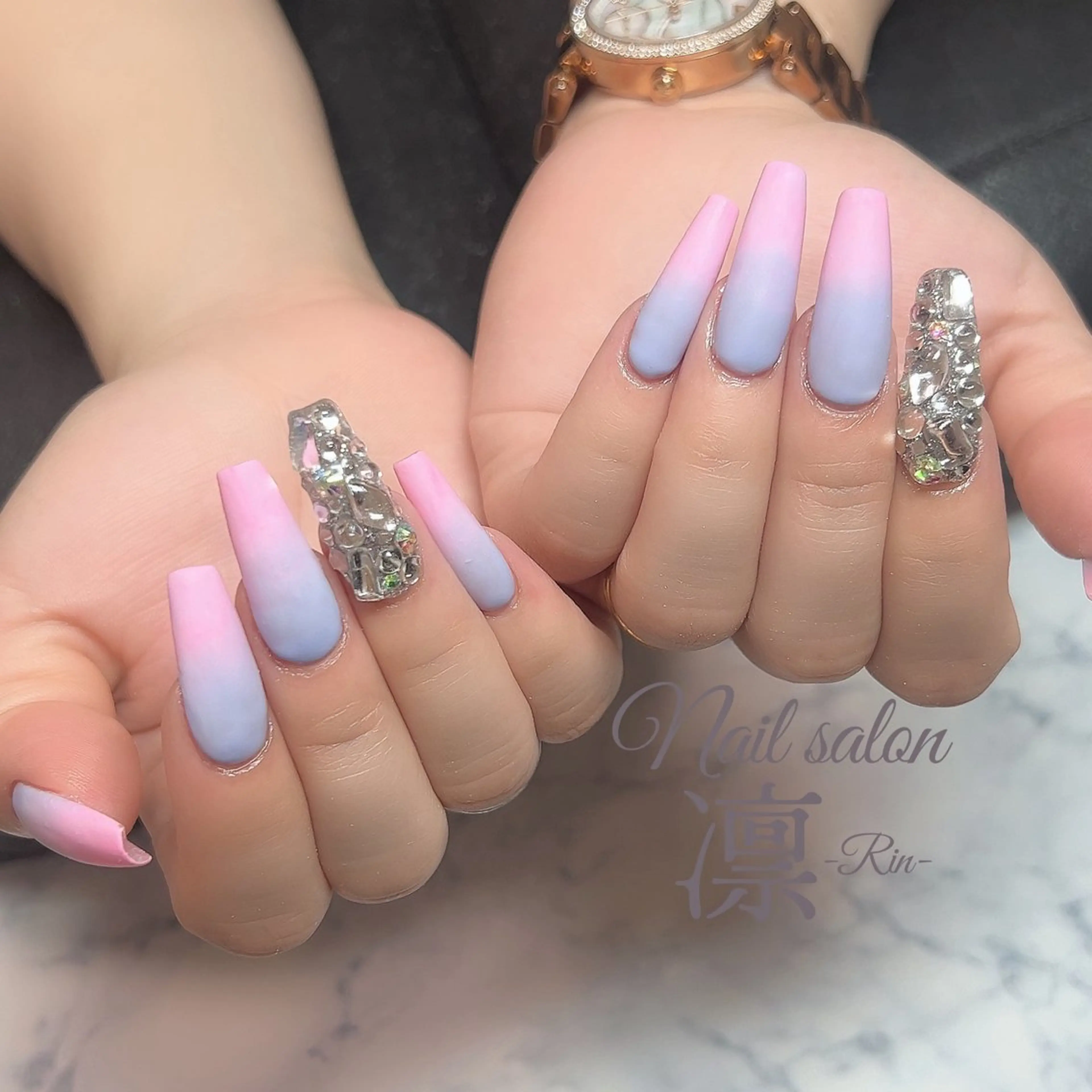 ネイル スカルプネイル private salon凛のネイルデザイン