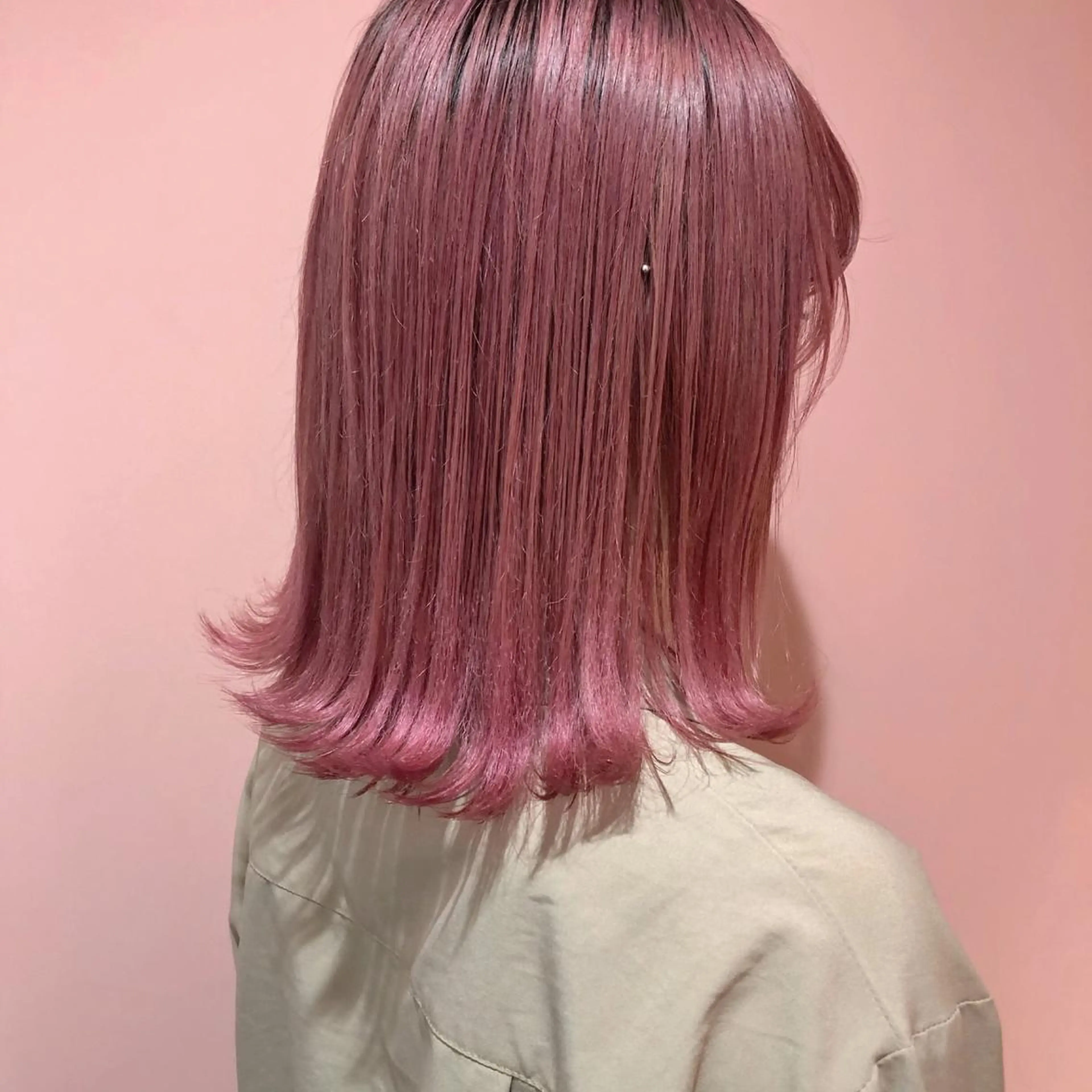 ミディアム カラー パーマ ヘアアレンジ メンズ ネイル マツエク・マツパ 天神レイヤーカット No.1💖マユカのヘアスタイル
