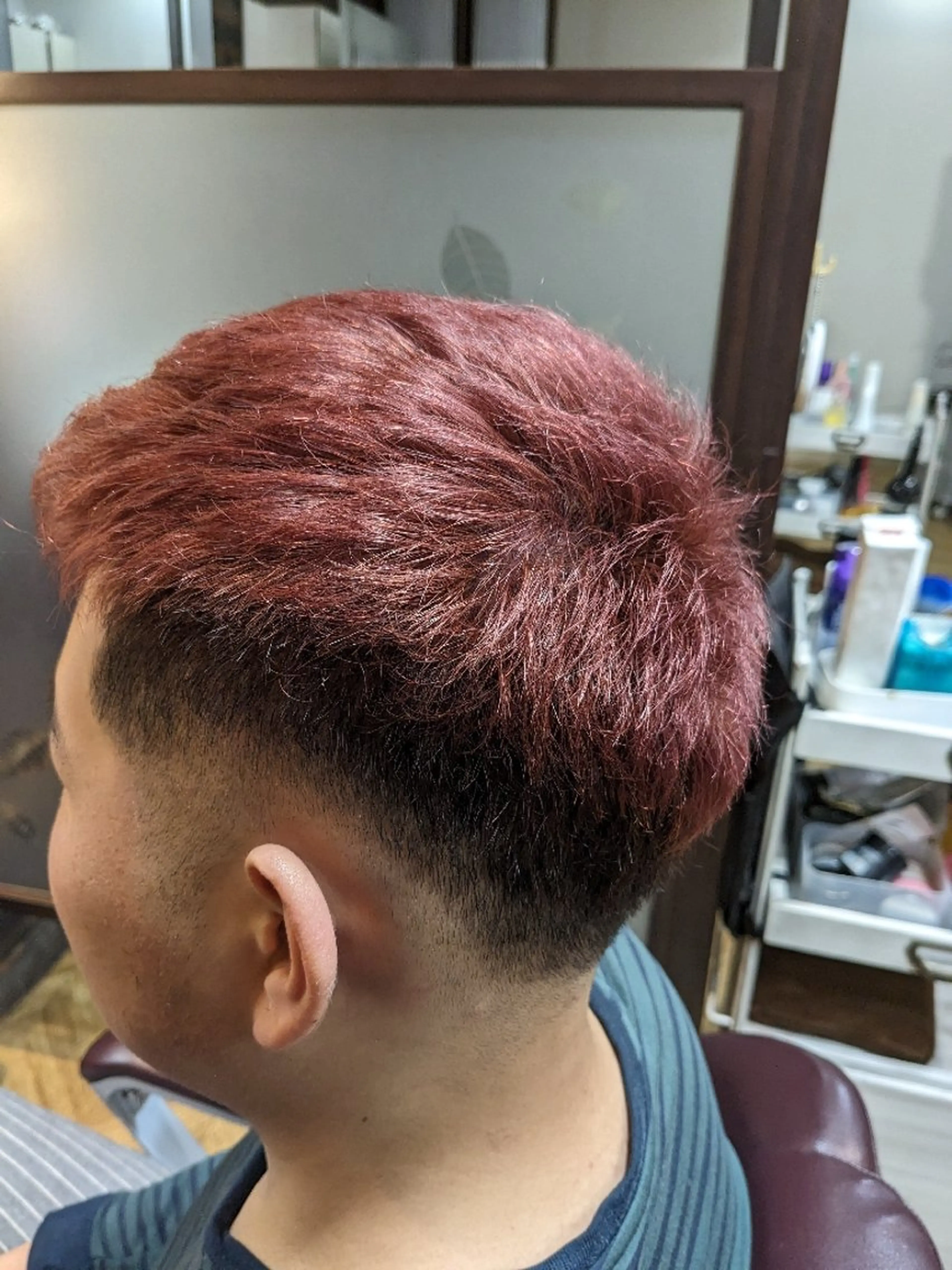 メンズ カラー 伊藤 亜輝のヘアスタイル