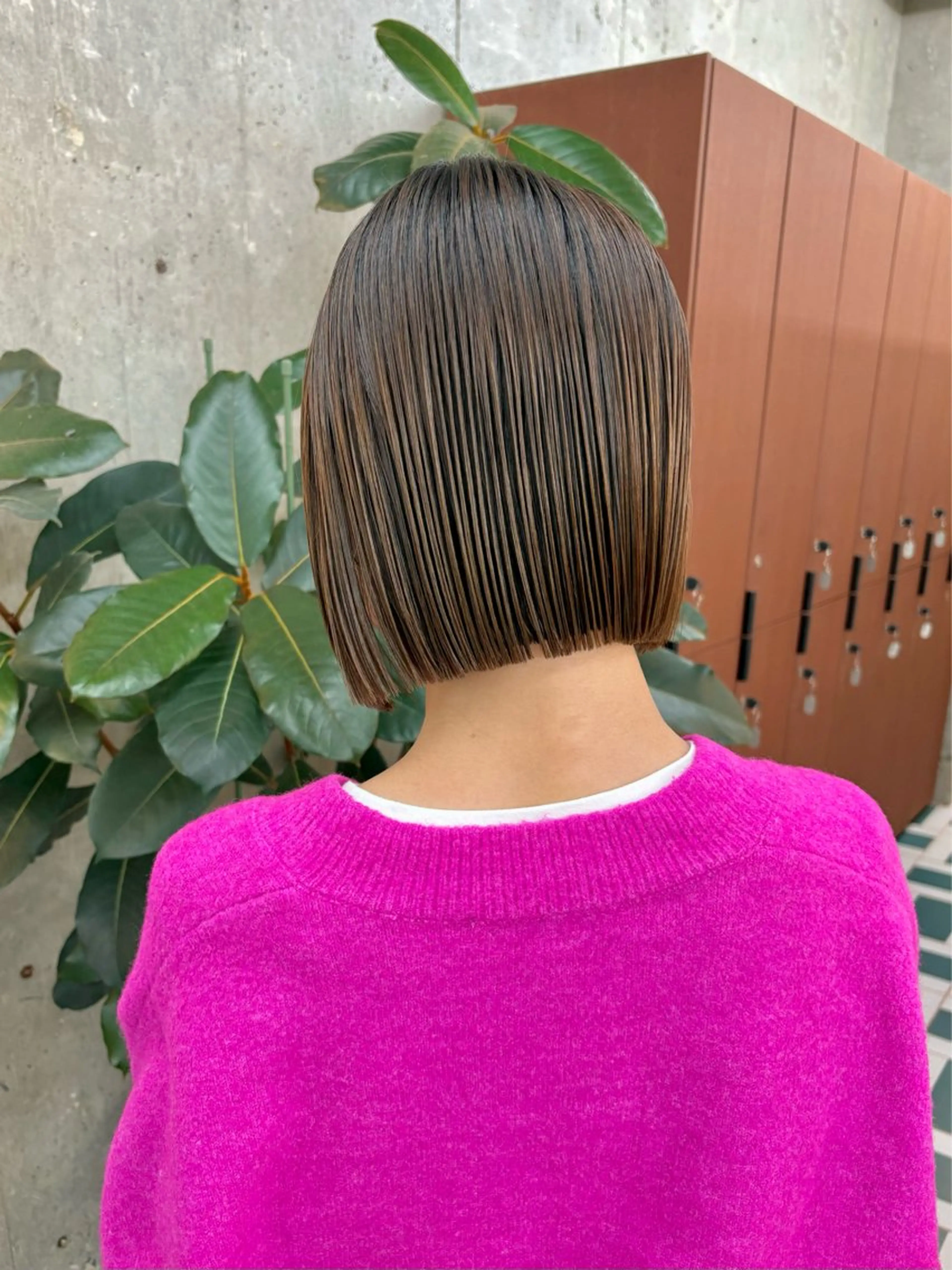 ショート ボブ AYAKA/名古屋/ 栄/ボブ/透明カラーのヘアスタイル