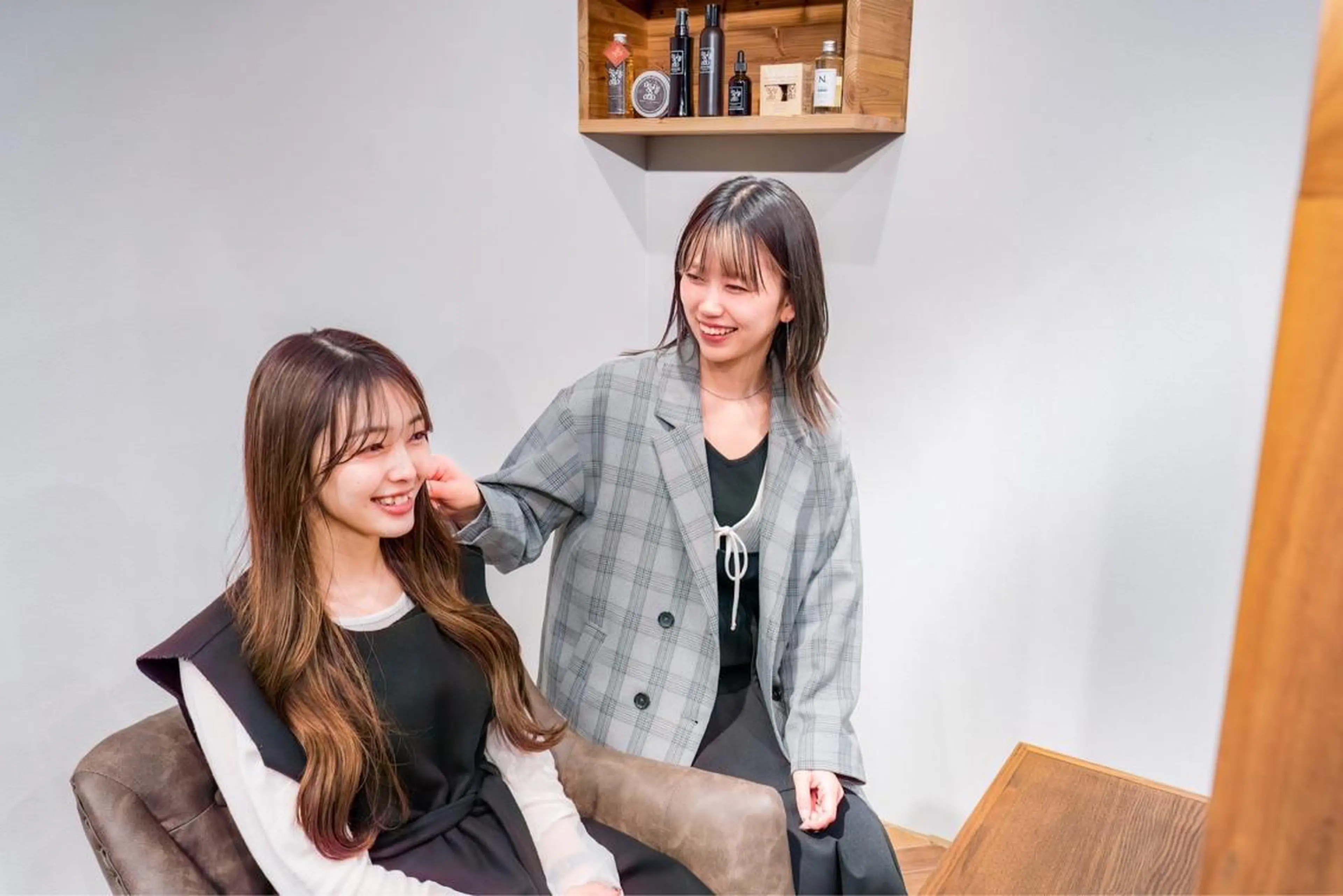 ロング カラー Reve所属・那須野 美月のヘアスタイル