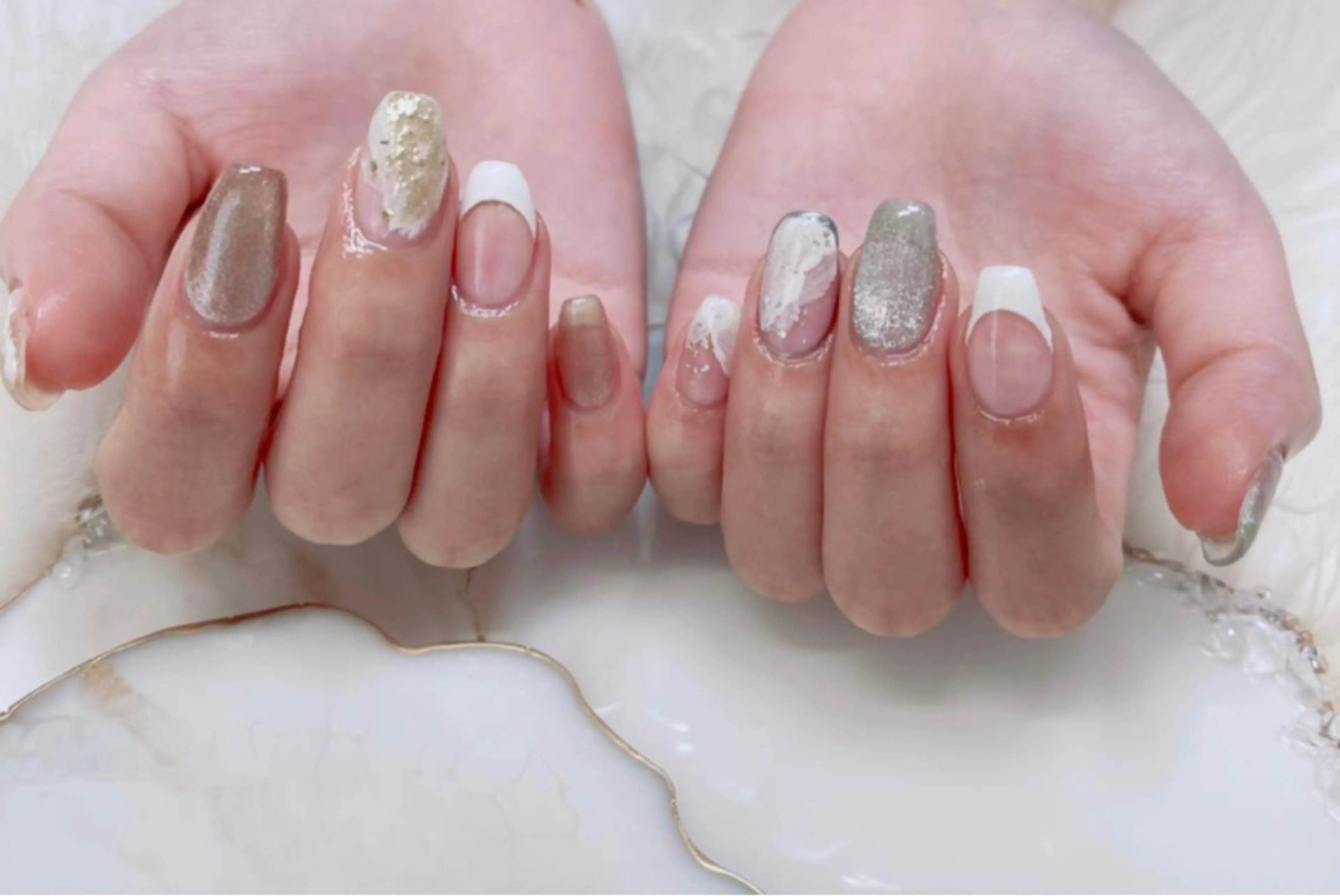 ネイル ニュアンスネイル La Culusのネイルデザイン