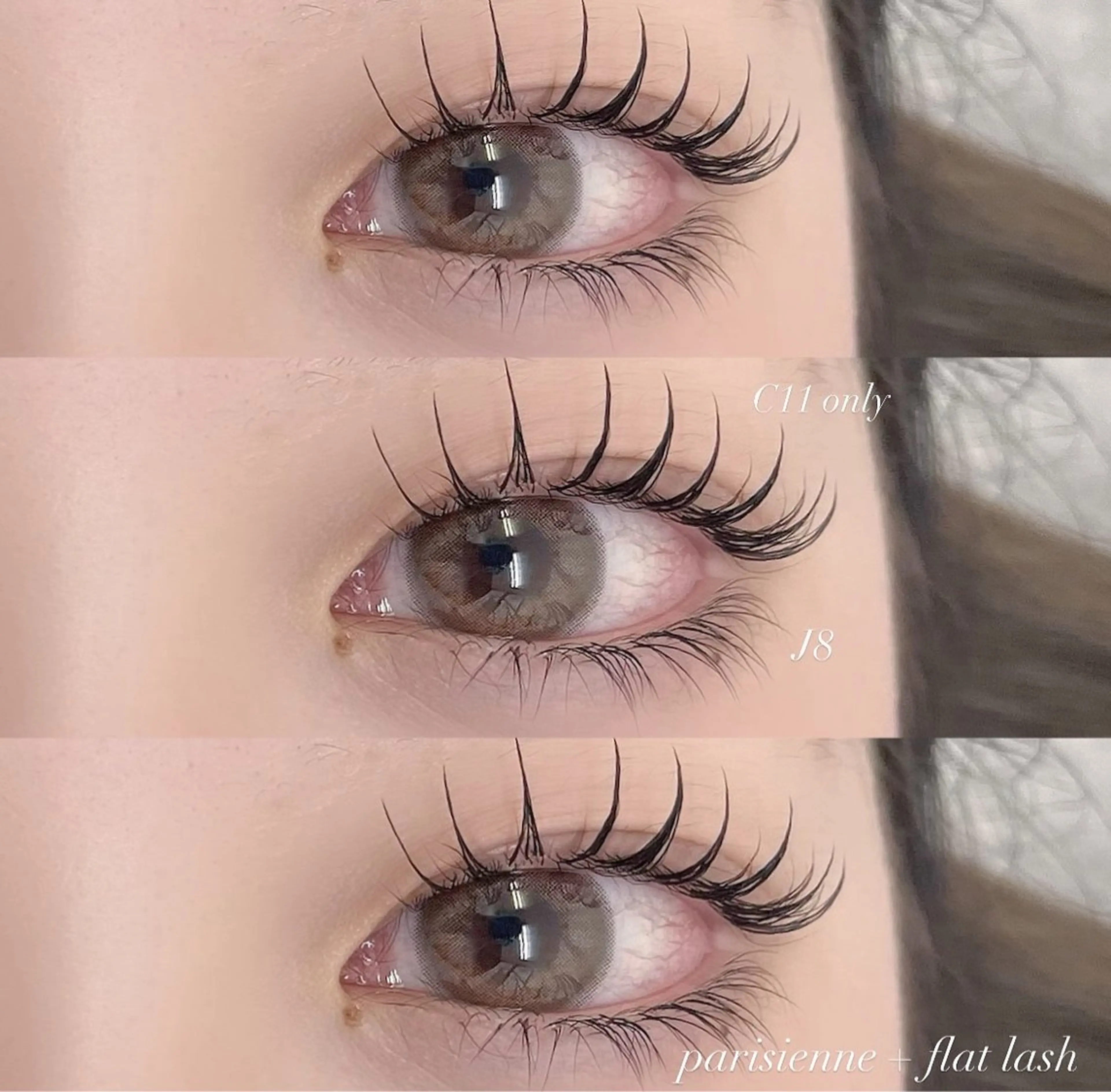 【J.C.Dカール/8~14mmから選択◎】フラットラッシュ160本までつけ放題🥨の写真