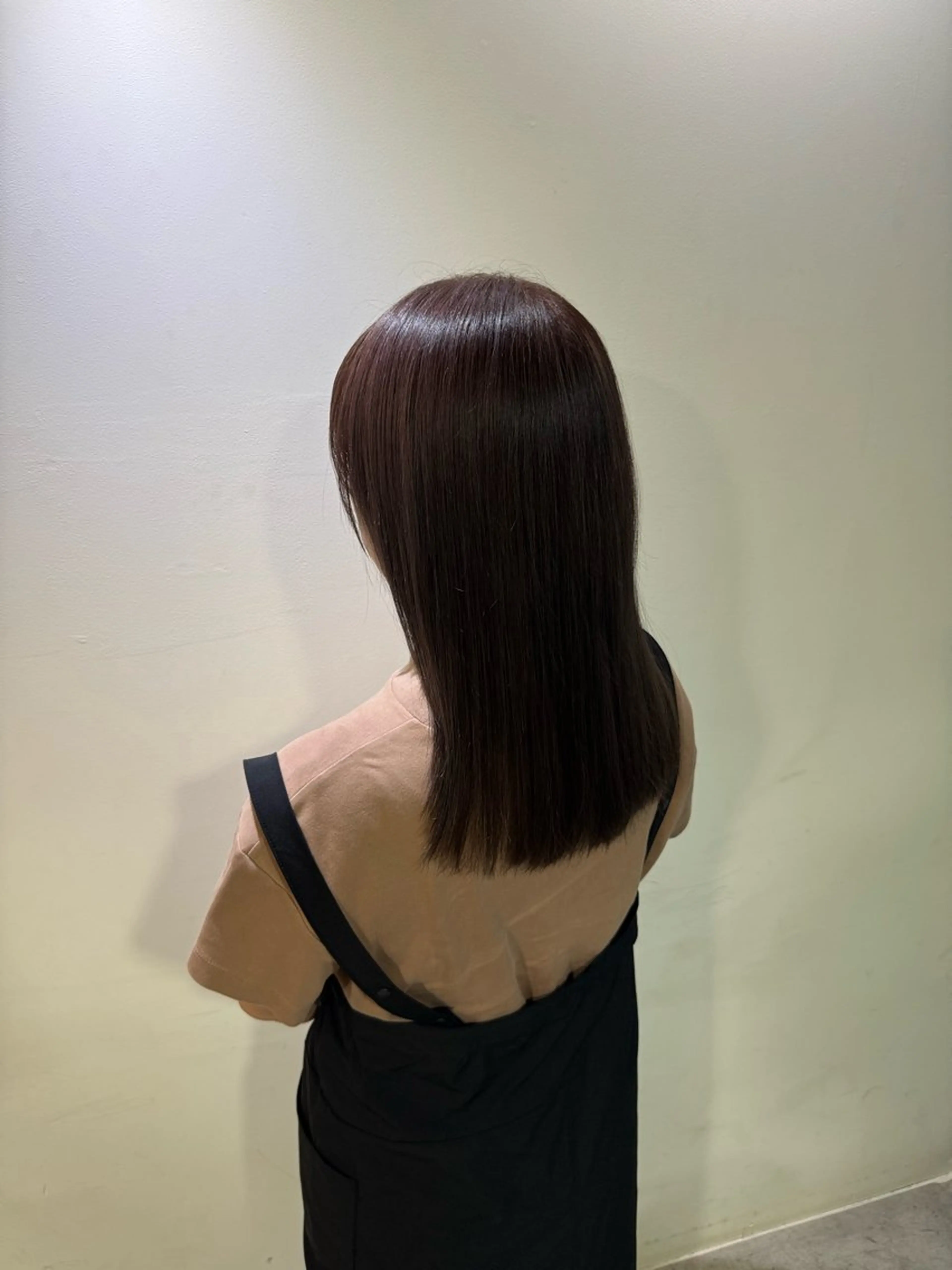 セミロング ヘアカラー 🐥Homie/ yuna🐥のヘアスタイル