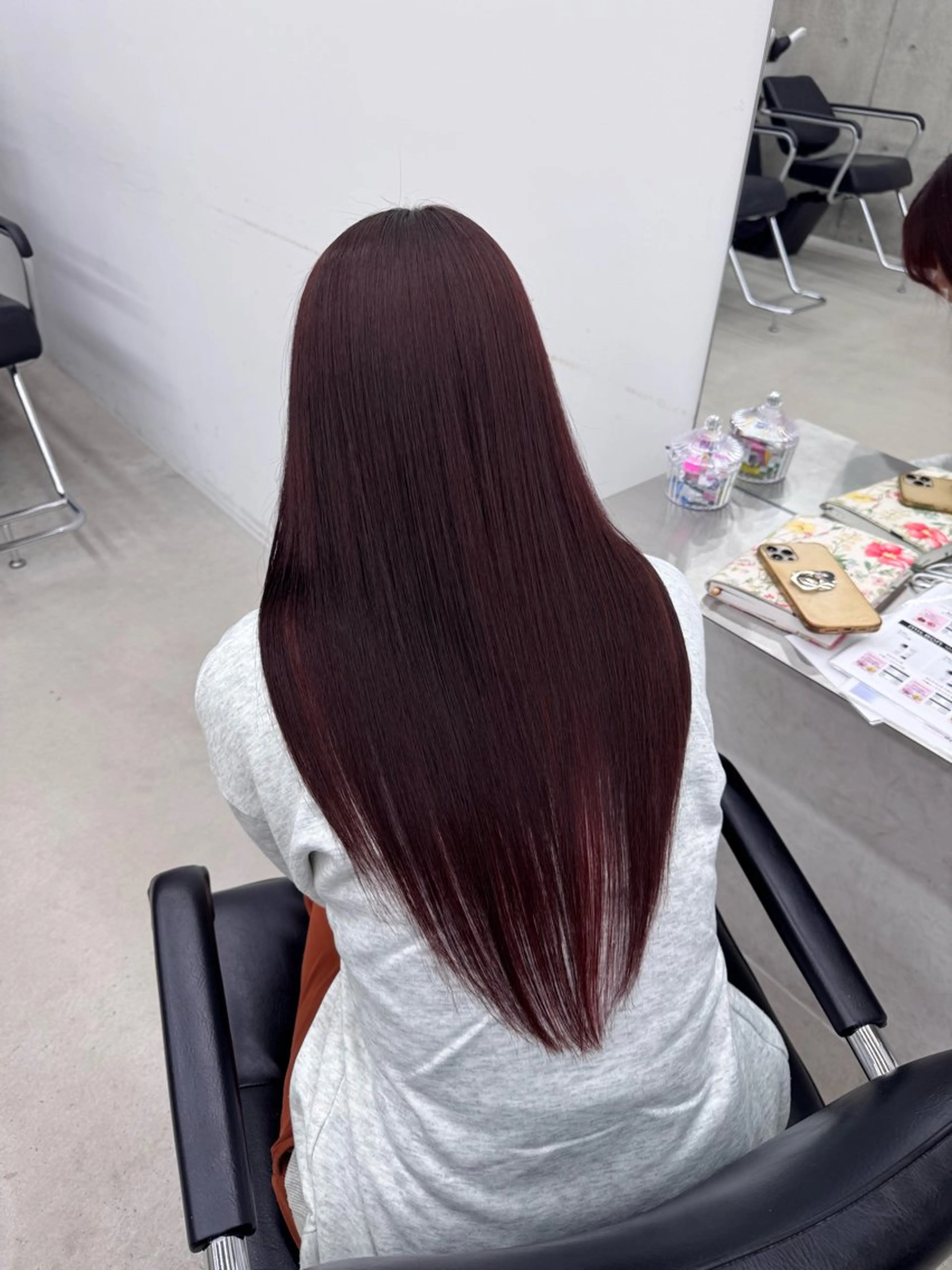 カラー ヘアカラー 和木坂 日美のヘアスタイル