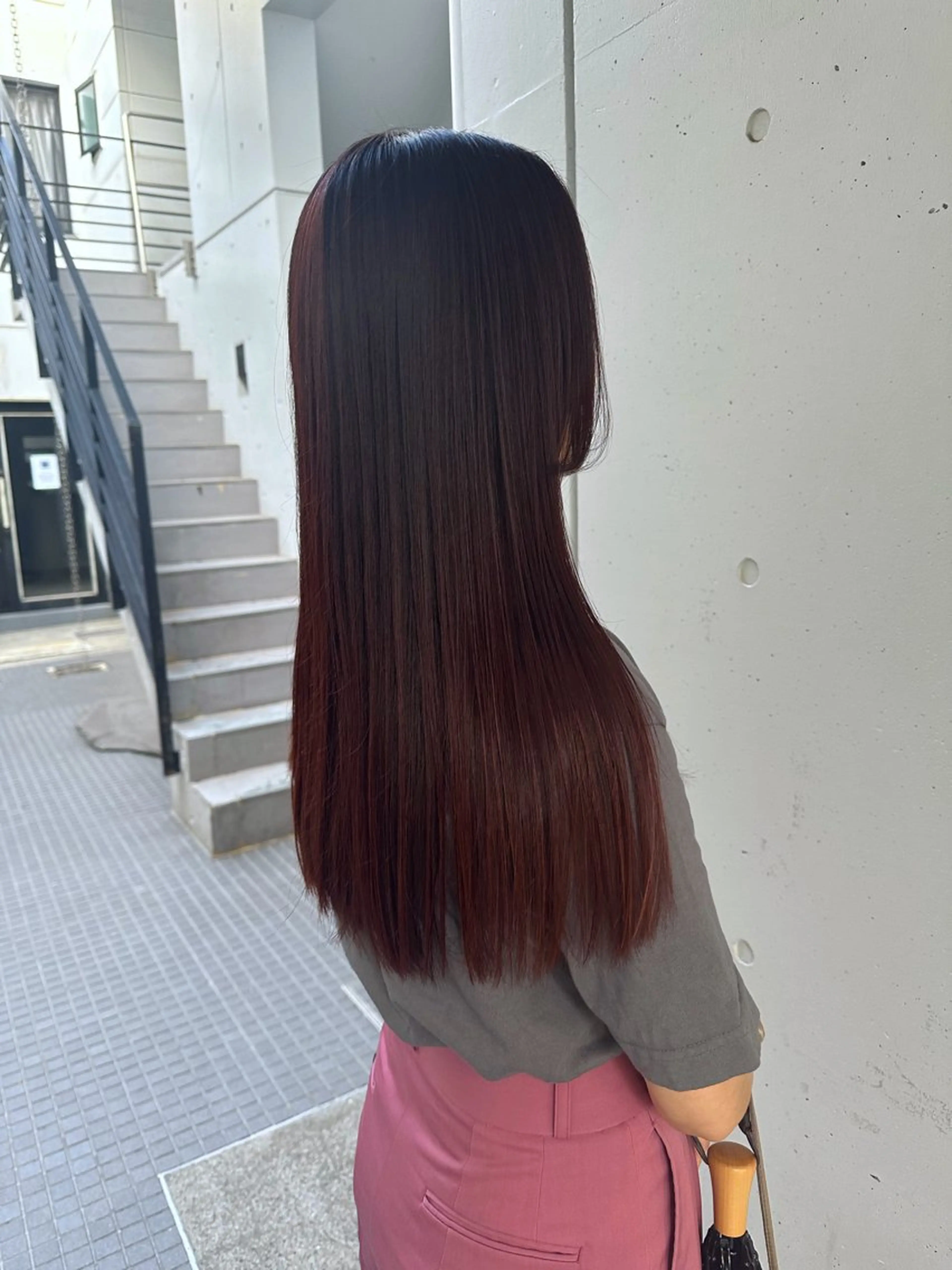 ロング カラー ブリーチ ハイライトカラー ハイライト yuko🌷マツパ/ パリジェンヌのマツエク・マツパデザイン