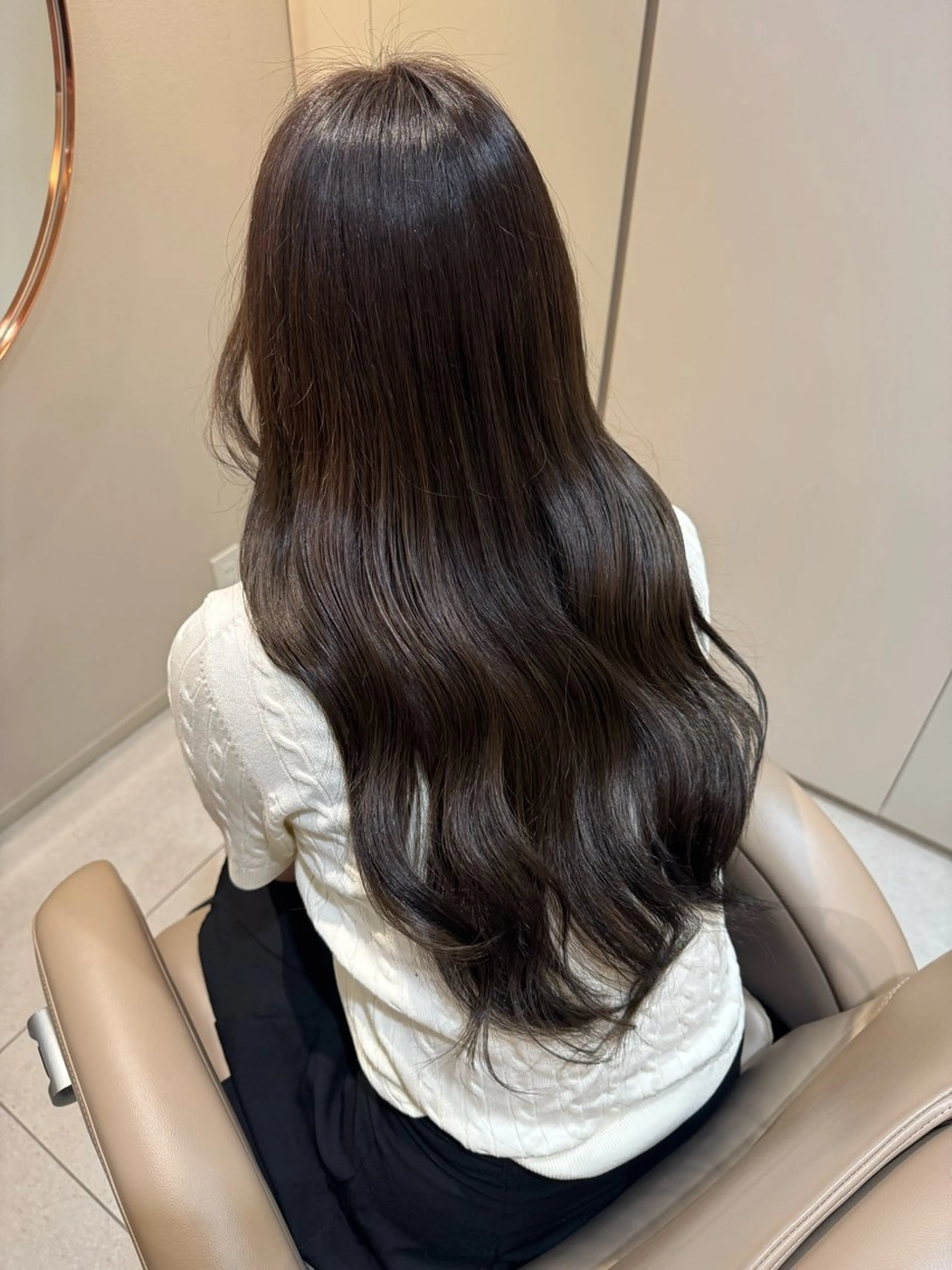 🤎透明感ヘアカラー+スタイルチェンジ(5センチ〜10センチ)🤎の写真