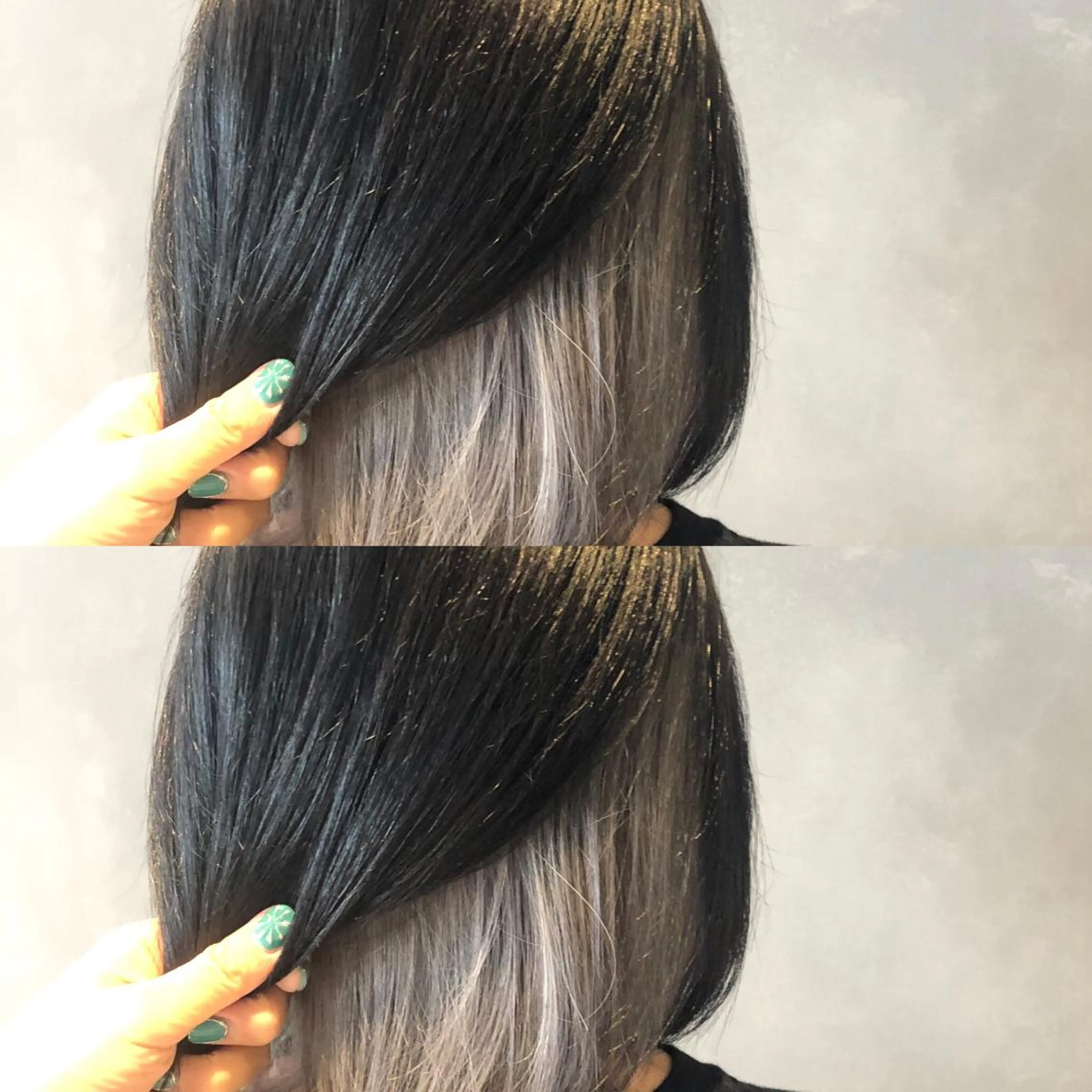 ミディアム カラー 長谷川 沙紀のヘアスタイル