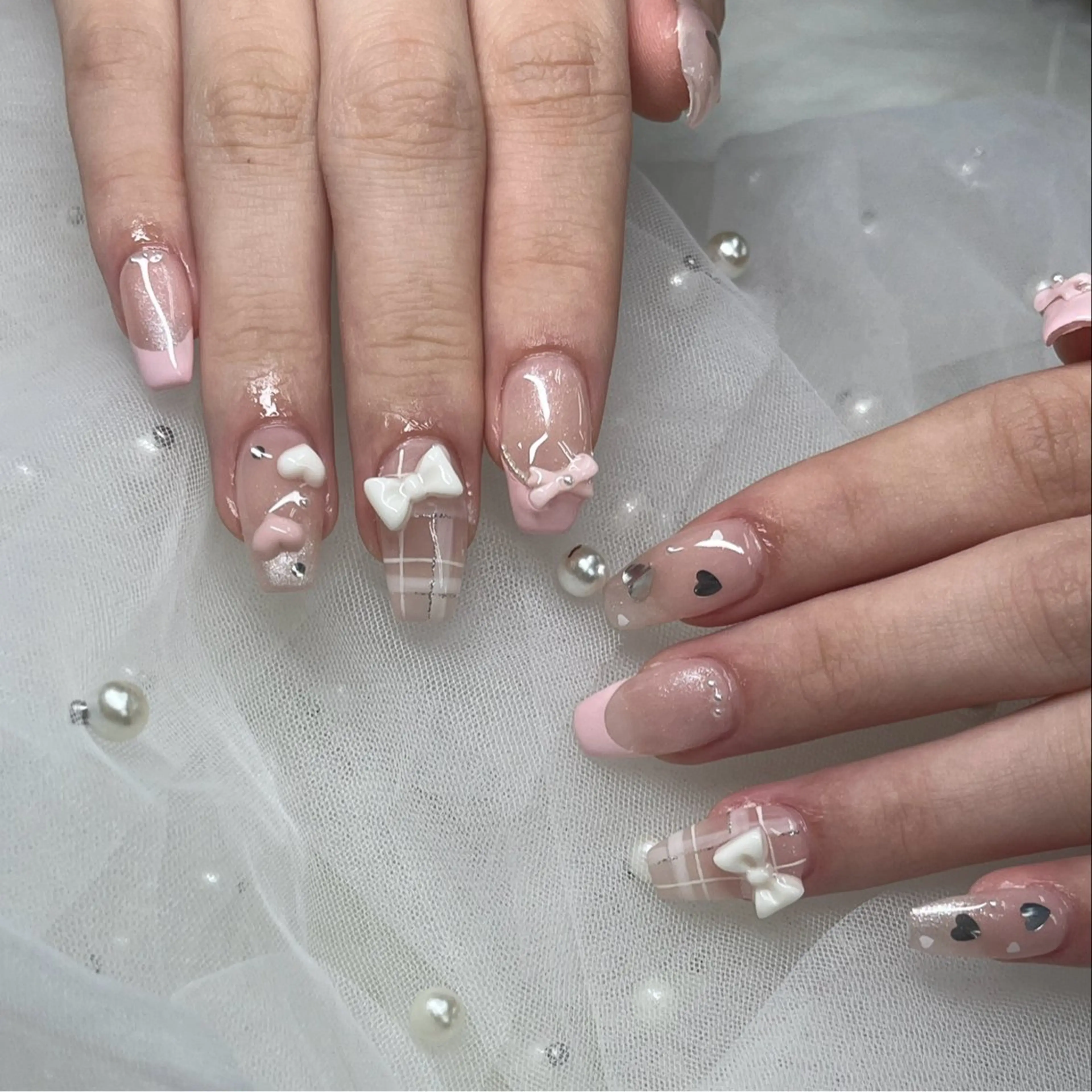 ネイル ハンドネイル tener 🩷yua🩷のネイルデザイン