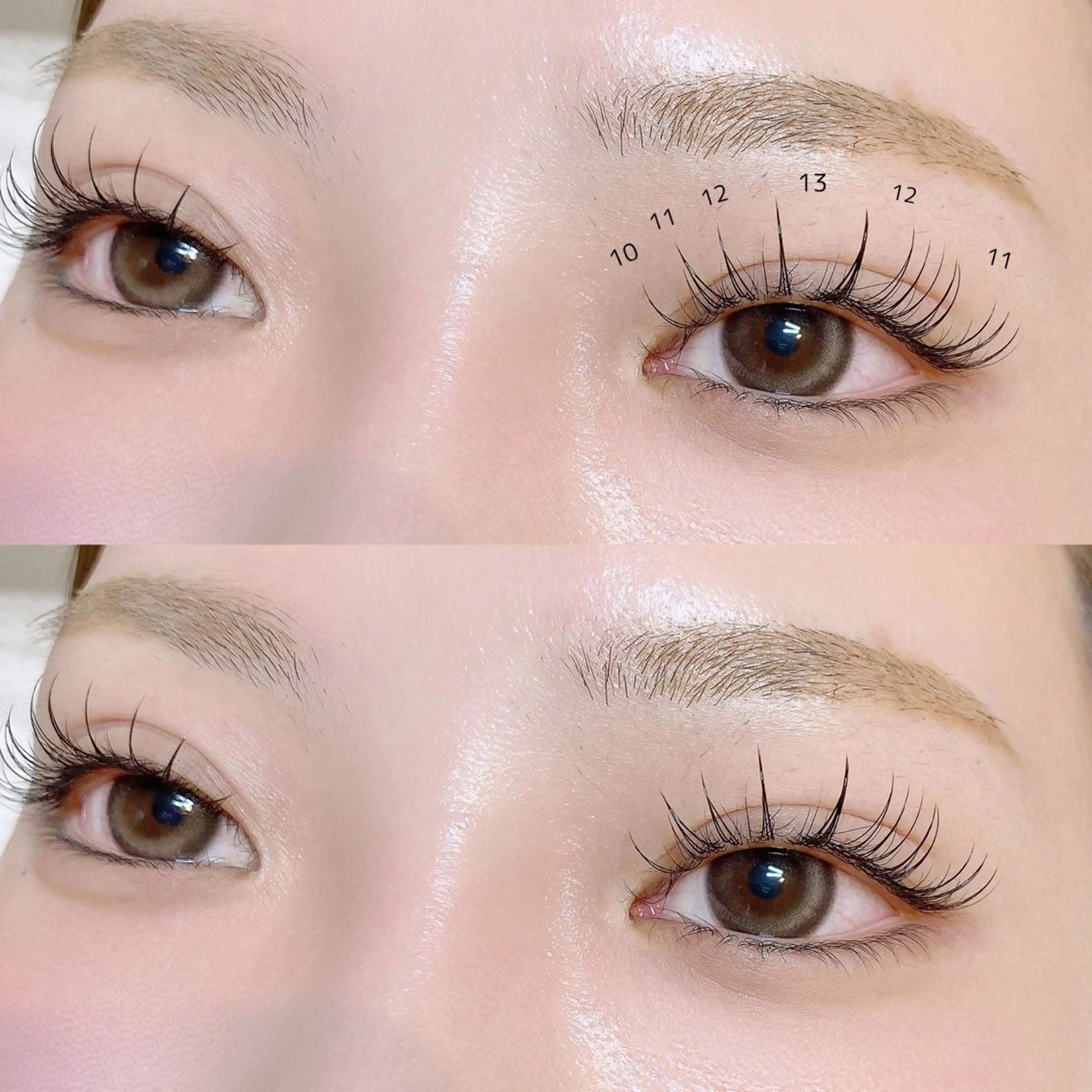 マツエク・マツパ キュート apis eyeのマツエク・マツパデザイン