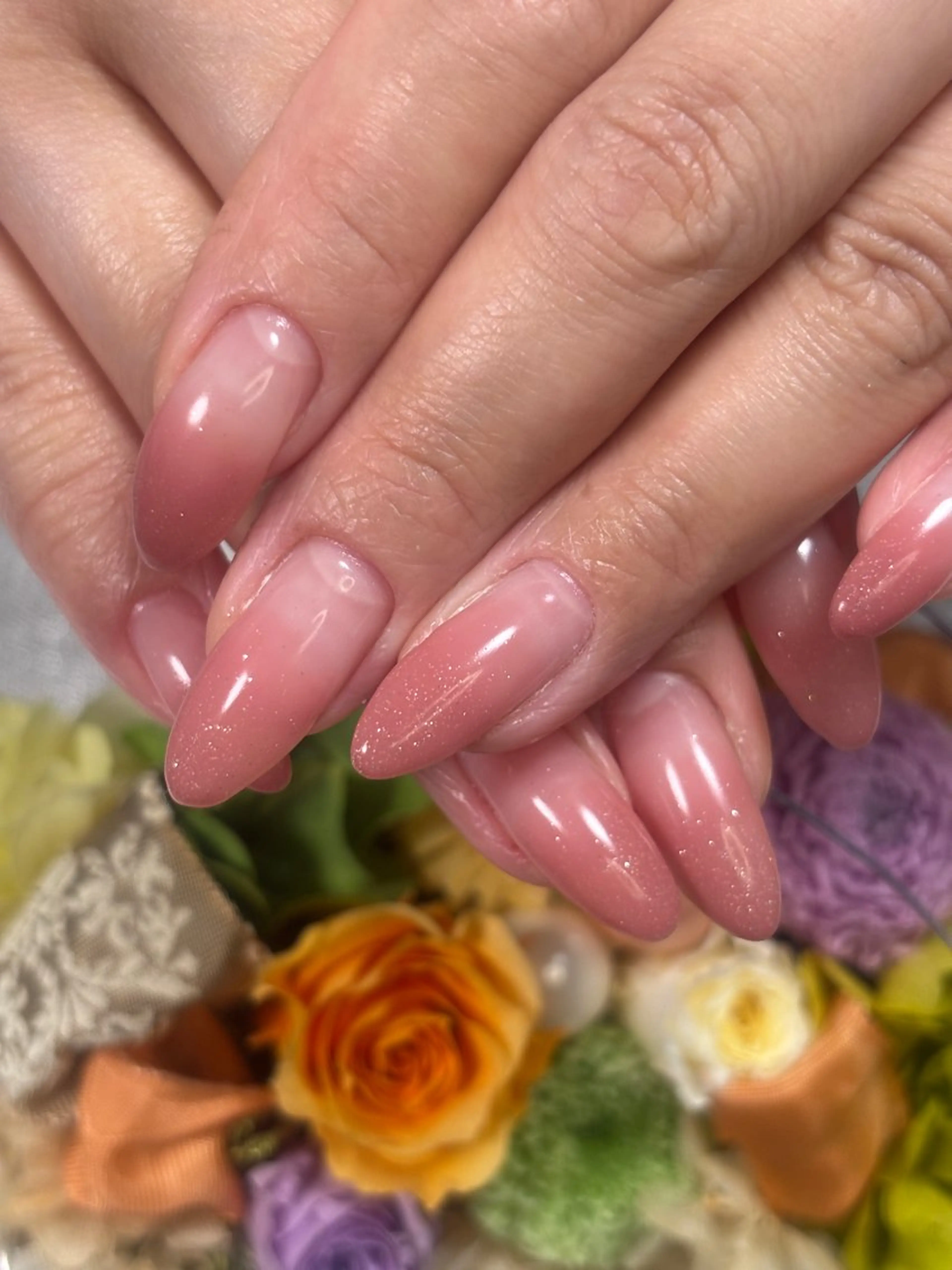 ネイル グラデーション 芦原 嘉子のネイルデザイン