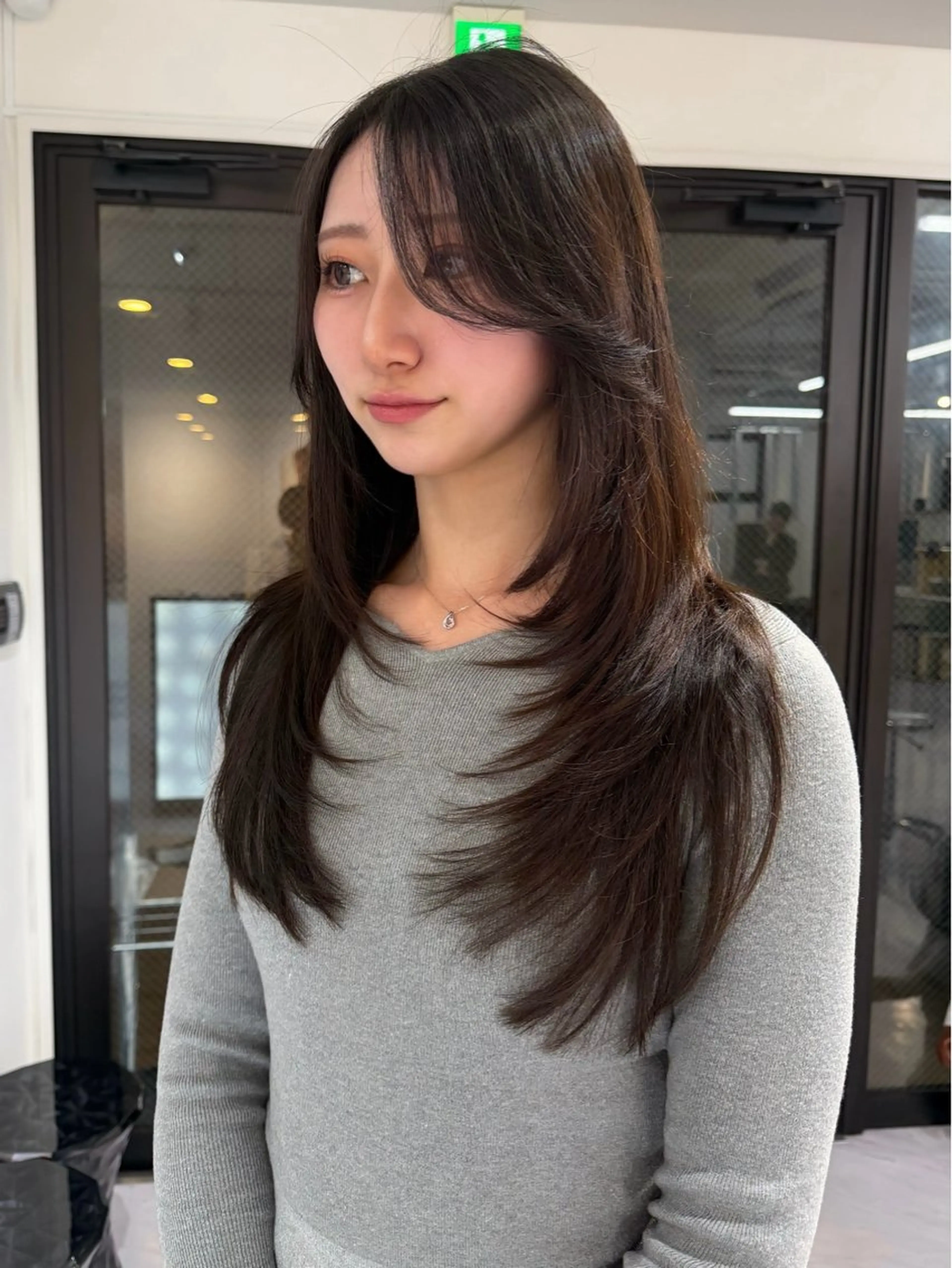 ロング カラー カット ヘアカラー トリートメント ヘアセット Rita/髪質改善 /透明感カラーのヘアスタイル