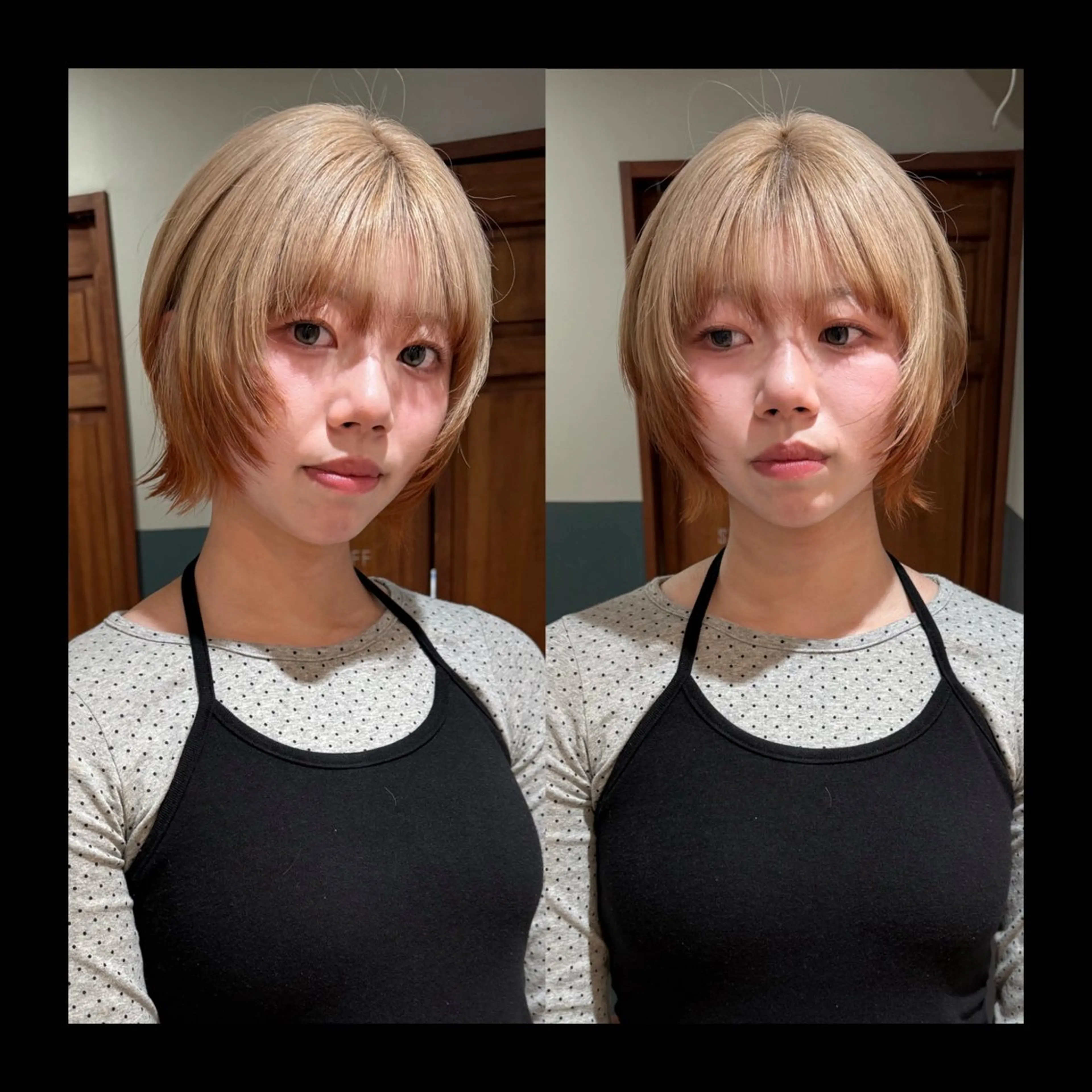 ショート カラー 似合わせカット カット ヘアカラー トリートメント mai / linoah˚✧のヘアスタイル
