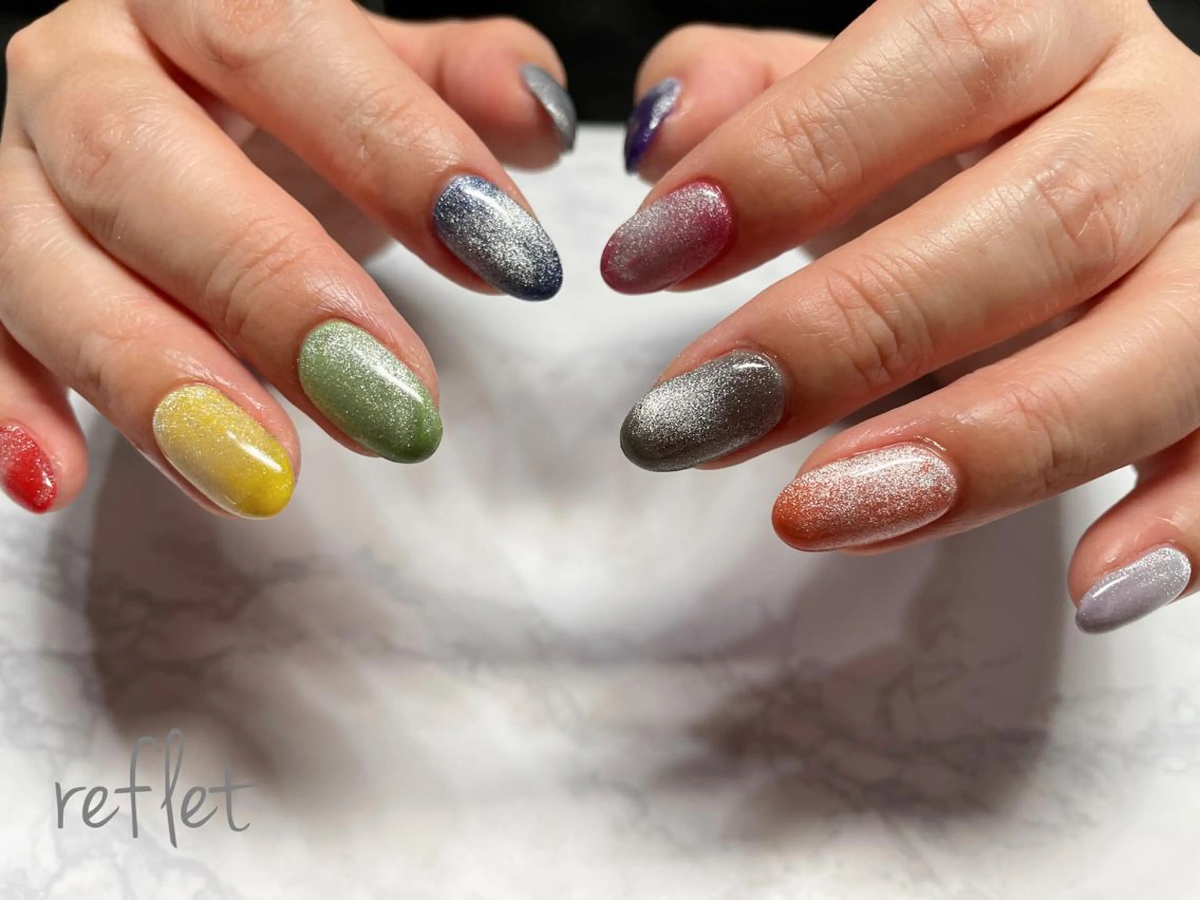 ネイル ハンドネイル reflet nailのネイルデザイン