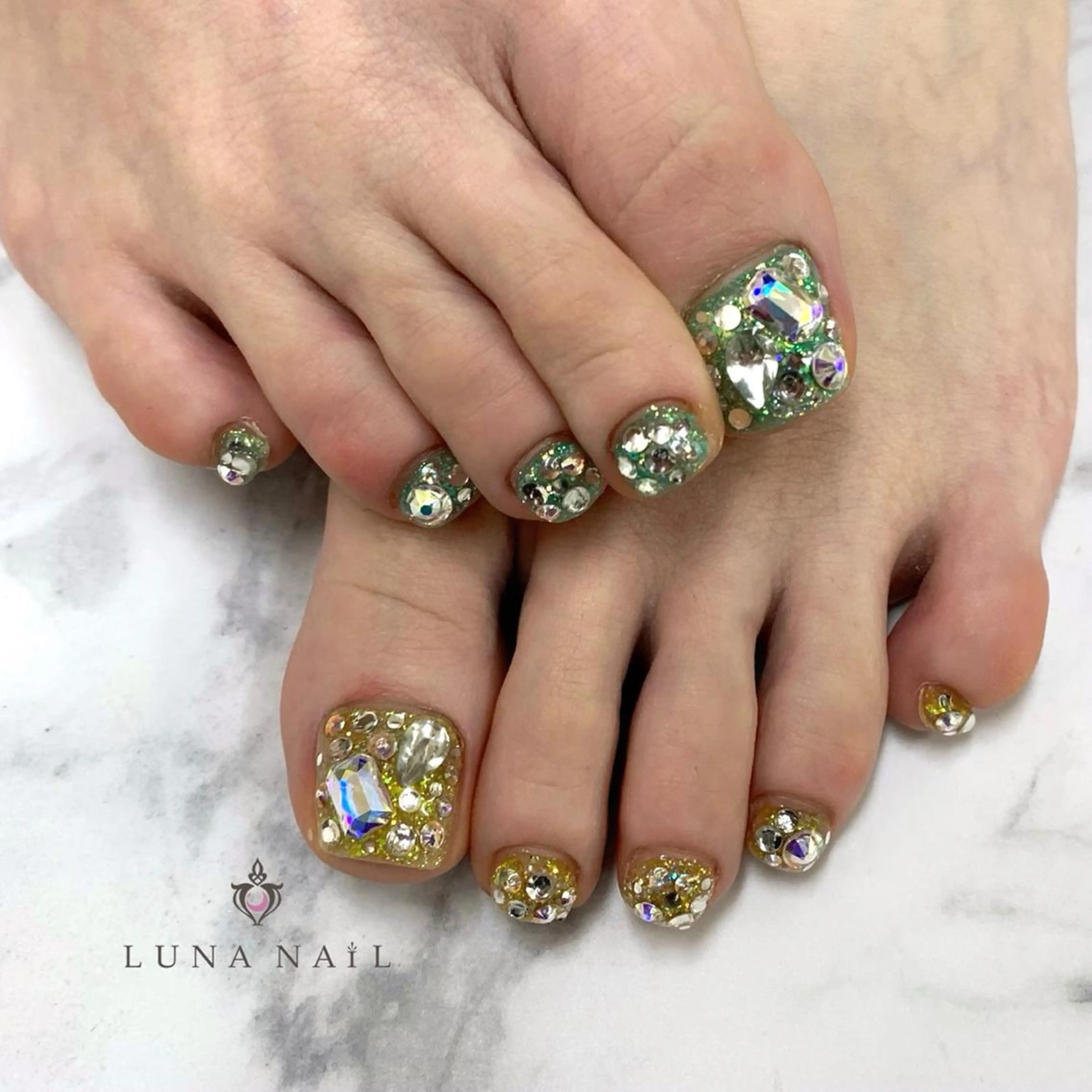 ネイル フットネイル いまむら あかりのネイルデザイン