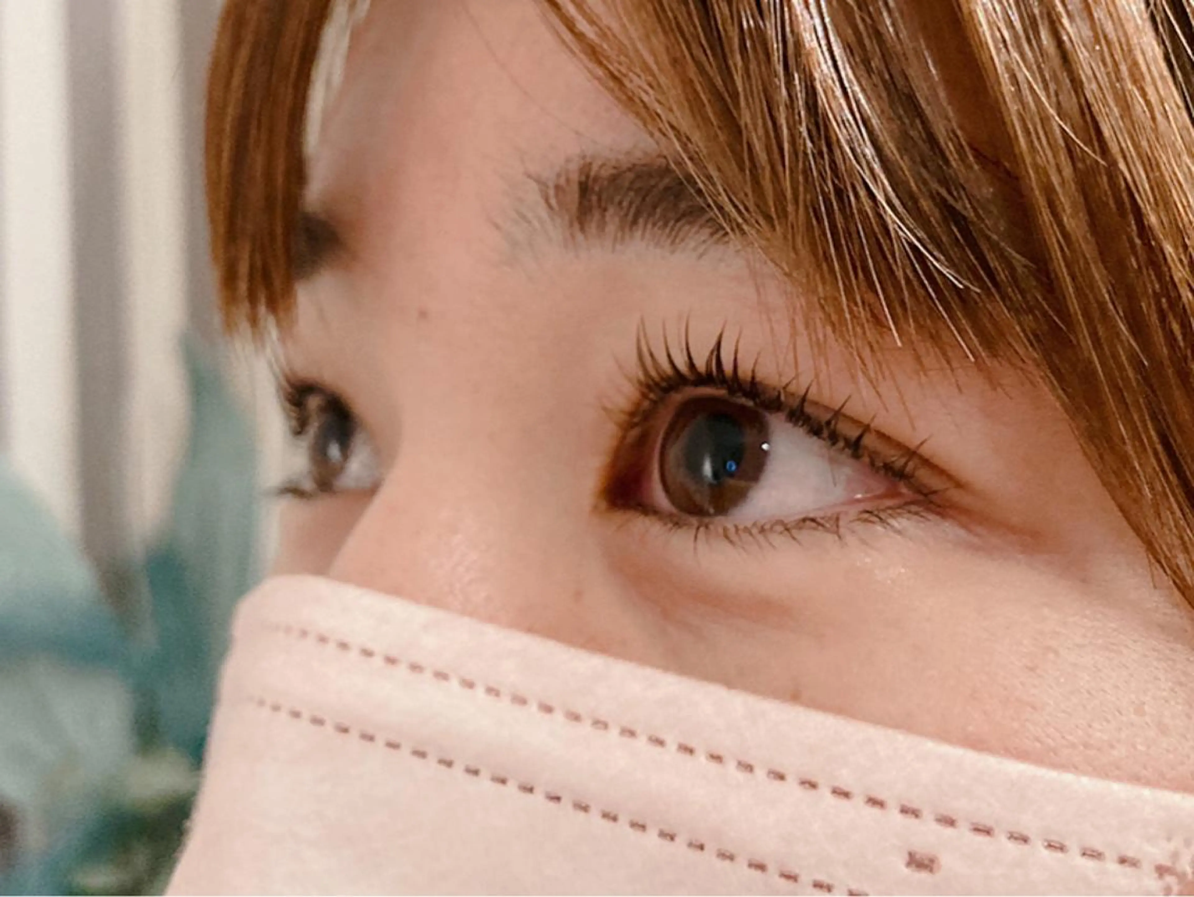 まつ毛パーマとヘッドマッサージのセットの写真