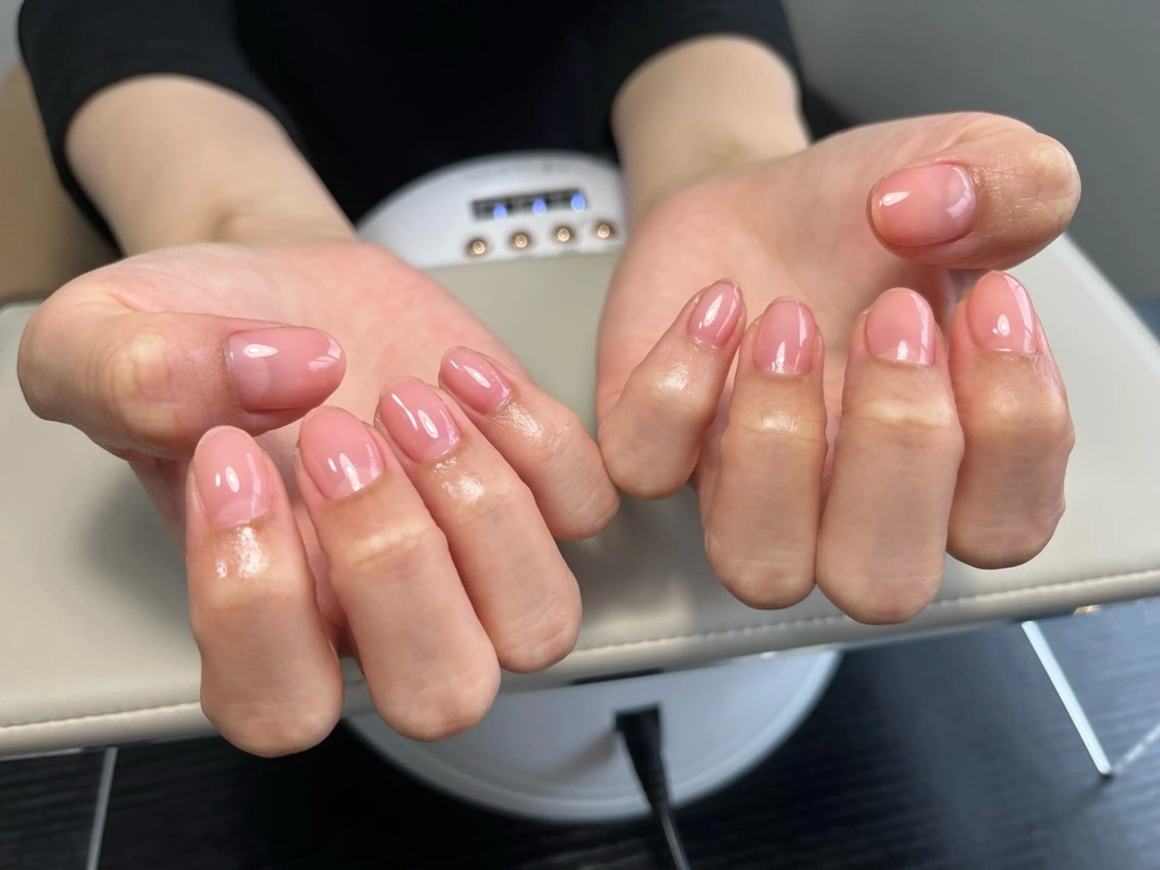 ネイル ワンカラーネイル HaneLab ꕤ︎︎·͜·のネイルデザイン