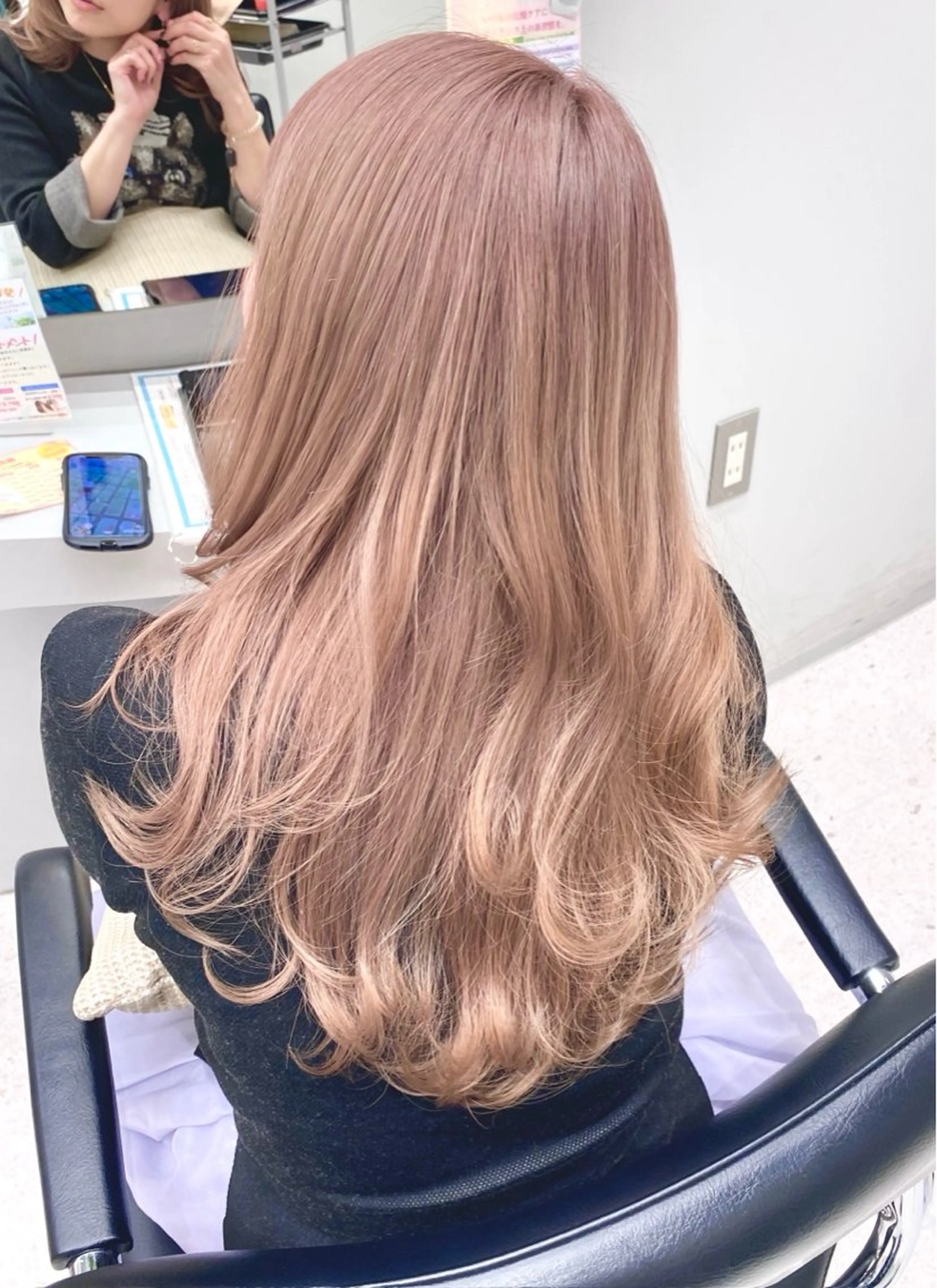 ロング fizelle 南堀江のヘアスタイル