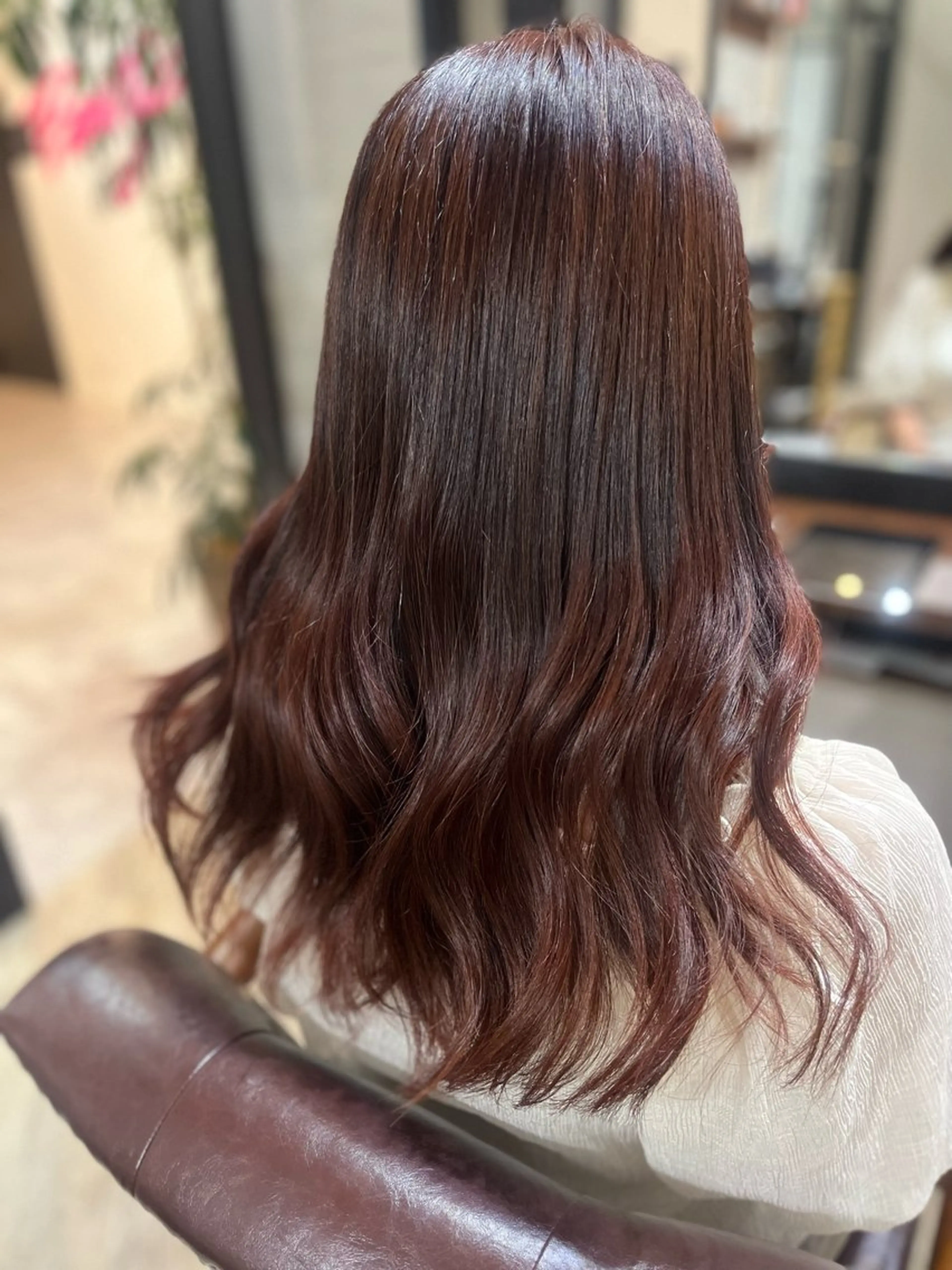 ロング カット ヘアカラー トリートメント 🫧ぷる艶カラー🫧 Yuubi🦩のヘアスタイル