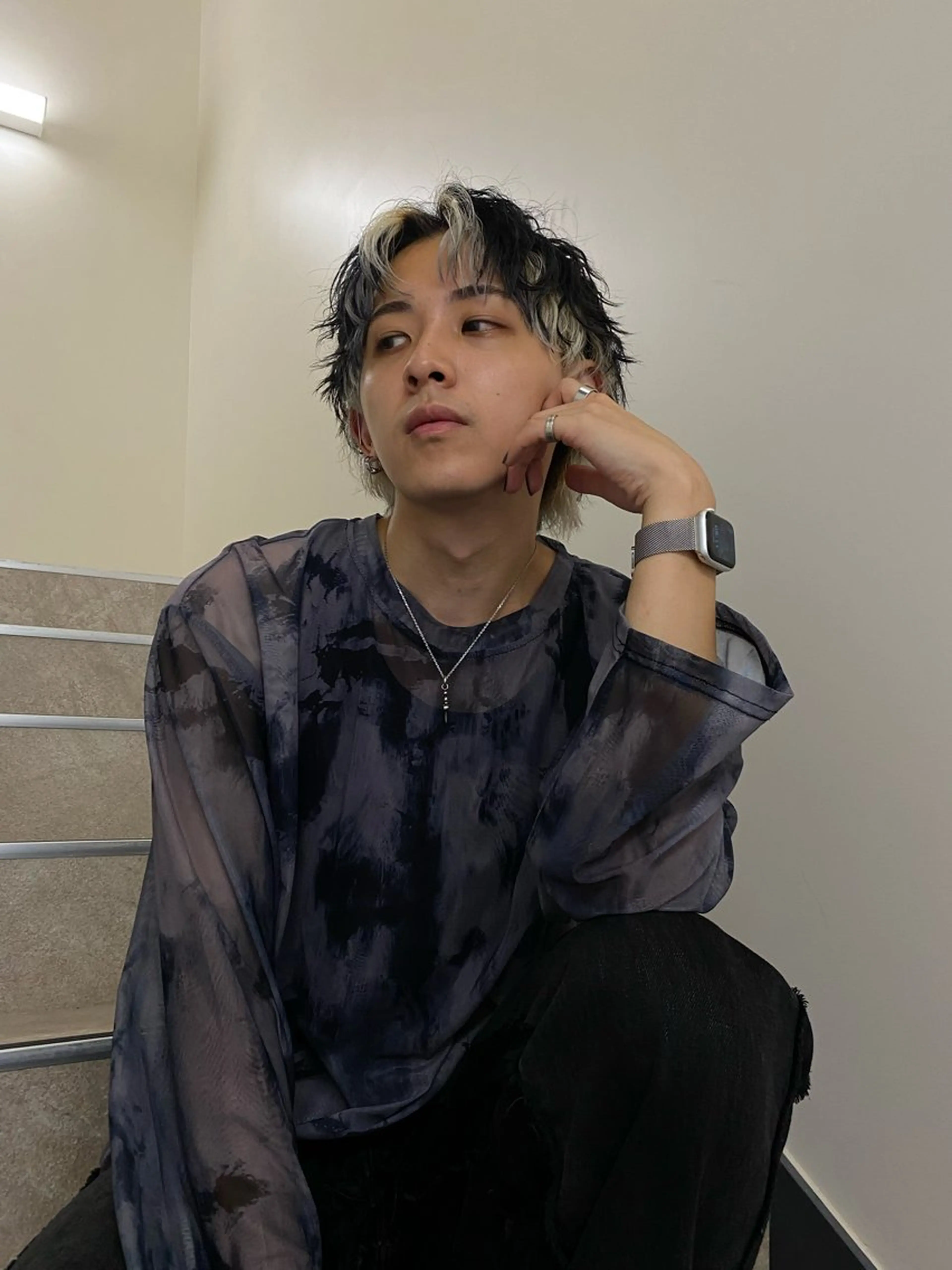 ショート カラー パーマ ヘアアレンジ メンズ メンズ特化酒井翔太 /メンズカット/名駅のヘアスタイル