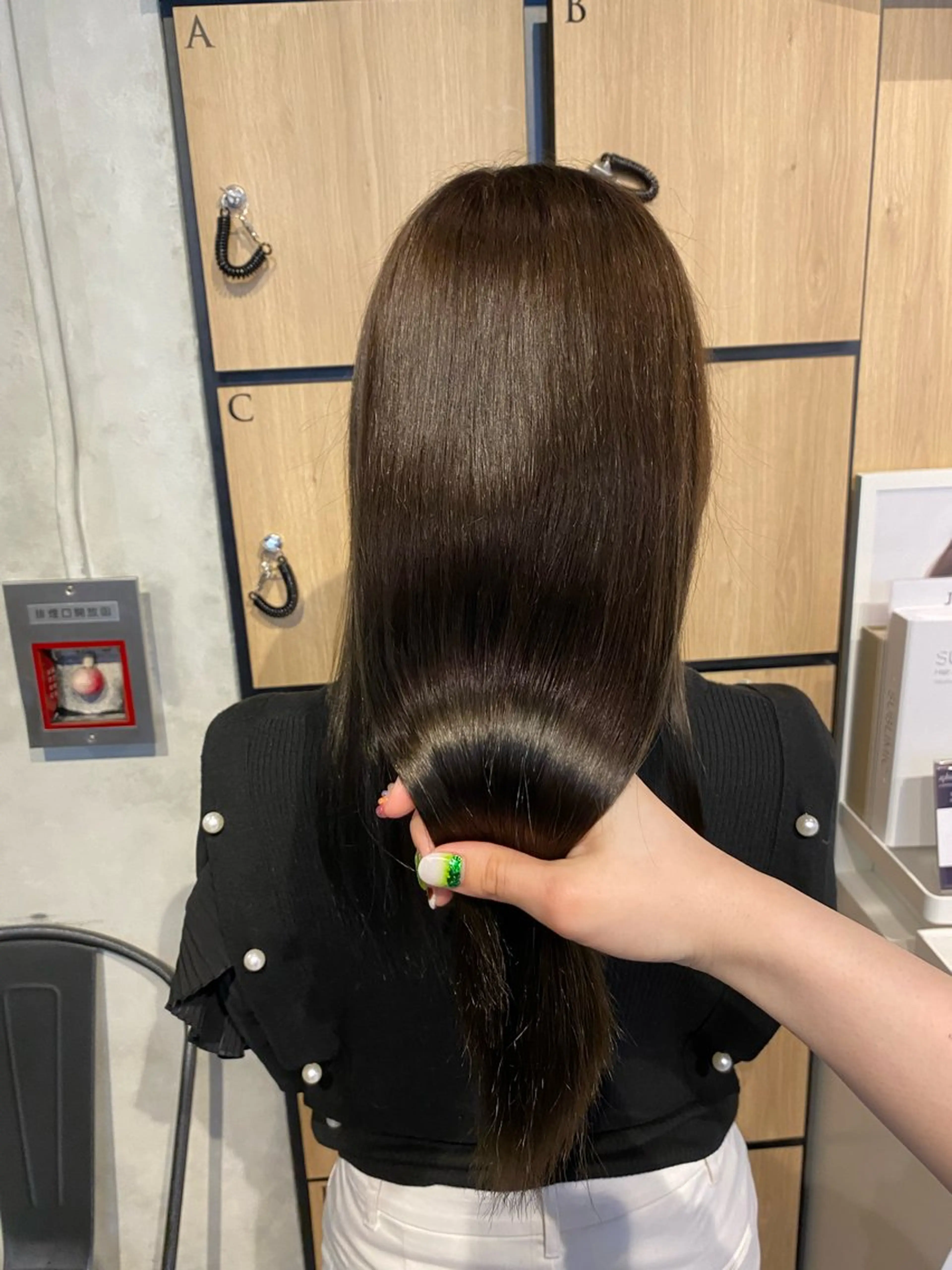 ロング 髪質改善 トリートメント カット トリートメント 髪質改善サロン 梅田/ヨナミネのヘアスタイル