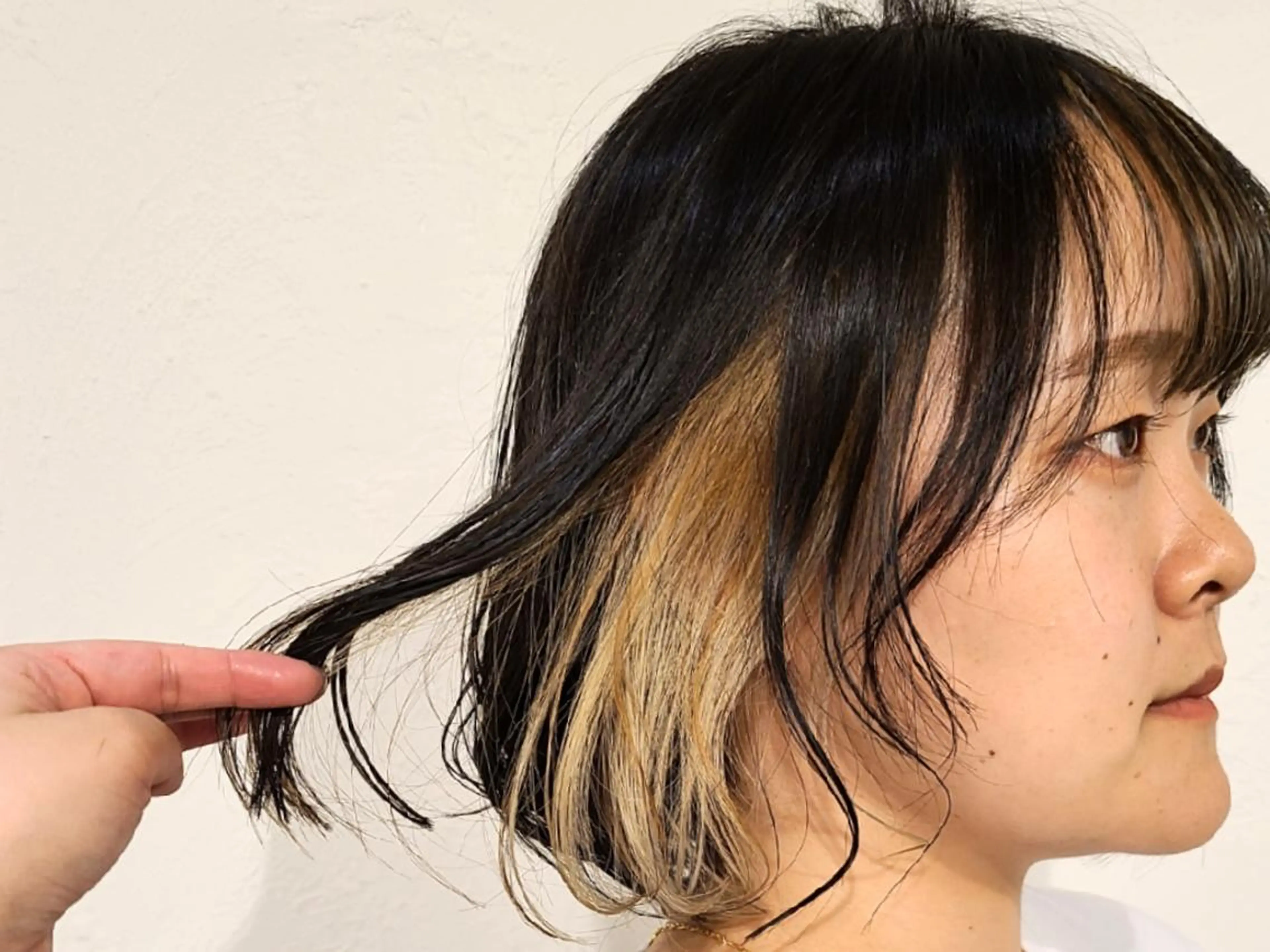 ショート ヘアカラー トリートメント SFIDA あいりのヘアスタイル