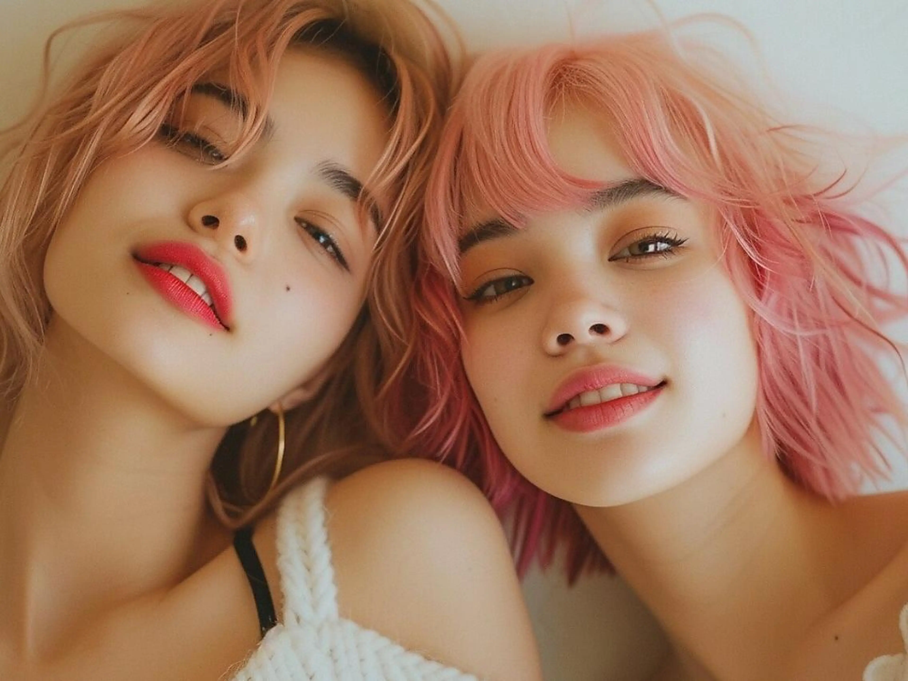 ロング カット ヘアカラー ❣️ハイトーン❣️ BLUE&Co.のヘアスタイル