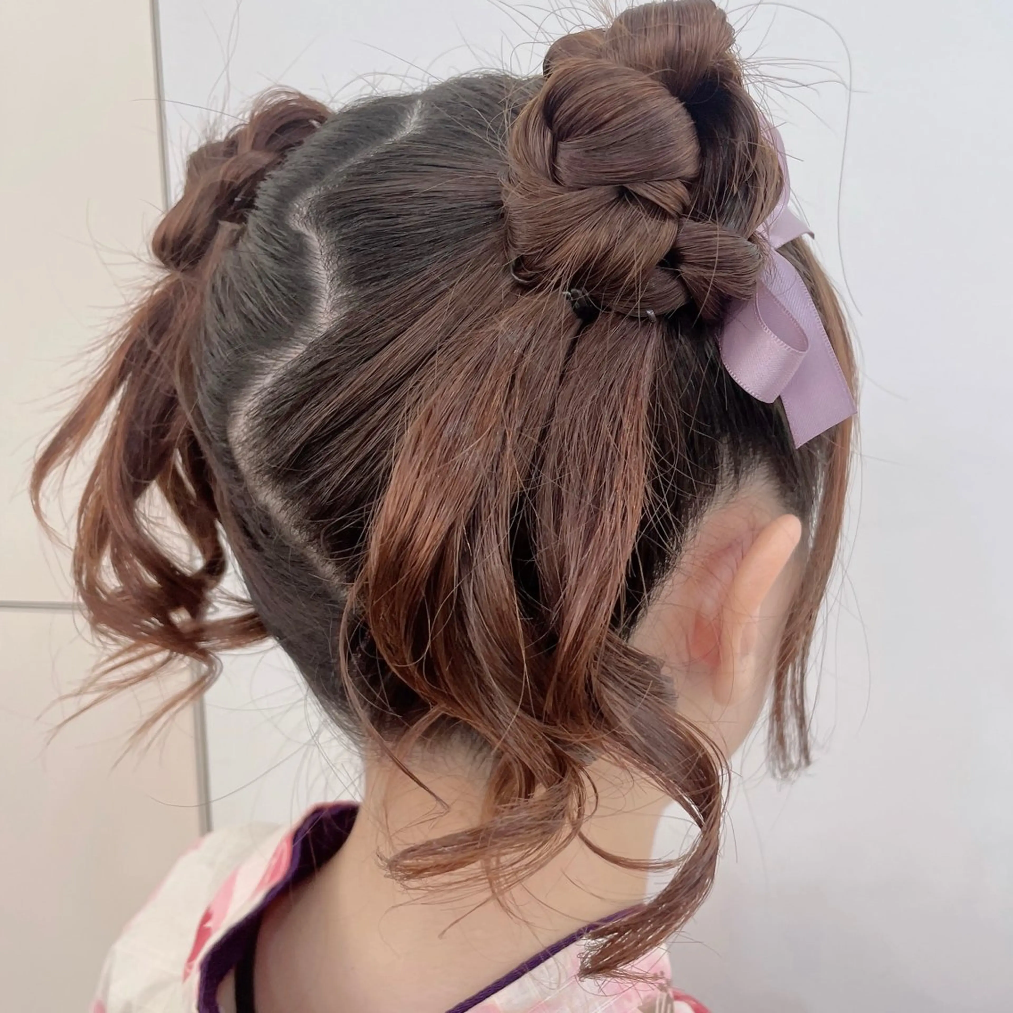 セミロング ヘアアレンジ 着付け 美容室Rouge所属・✟ Reira ￤ ﾍｱｾｯﾄ￤ﾎﾞﾌﾞのその他イメージ