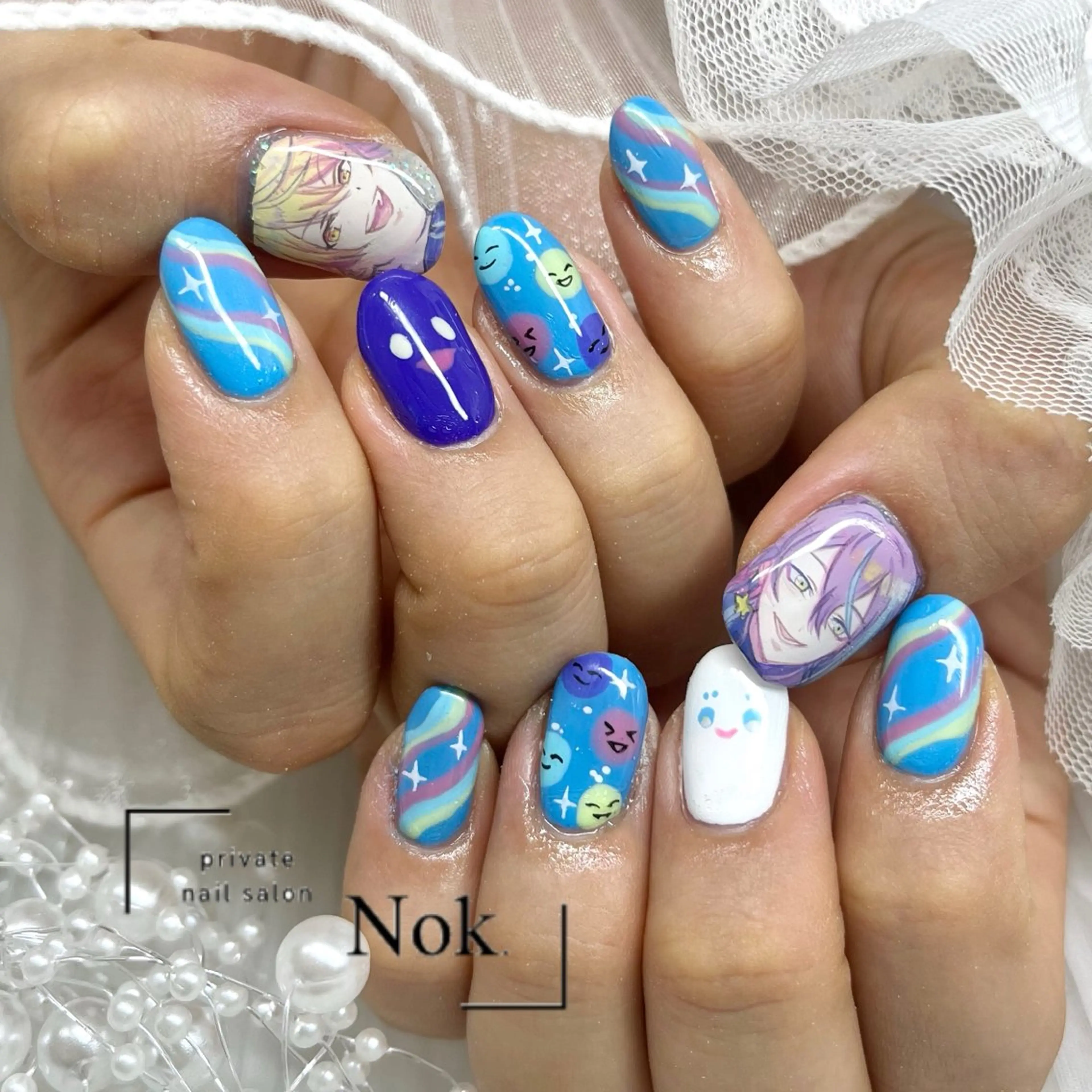 ネイル ハンドネイル 池袋痛ネイル Nok. 渡辺のネイルデザイン