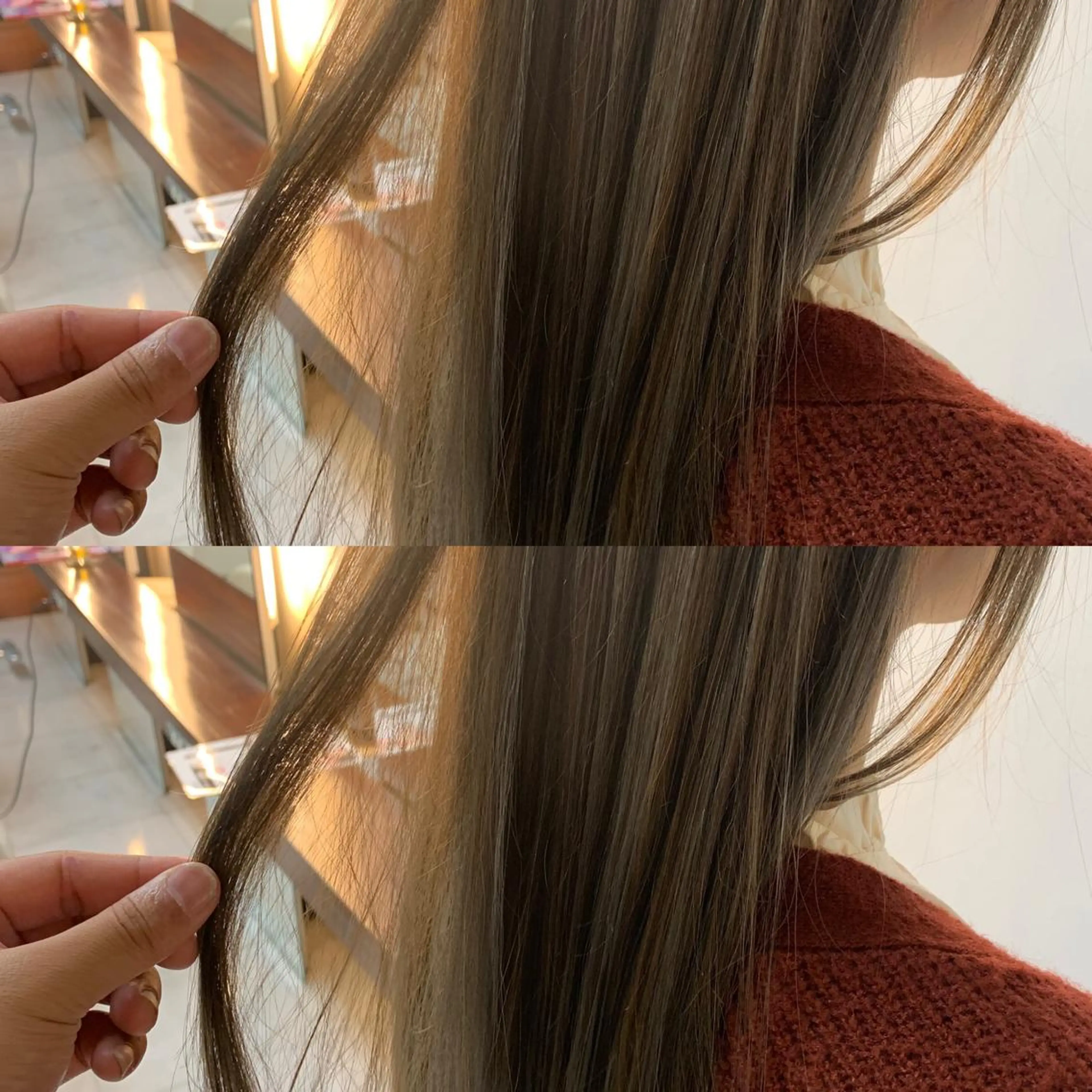 ロング 仁和山 健汰のヘアスタイル