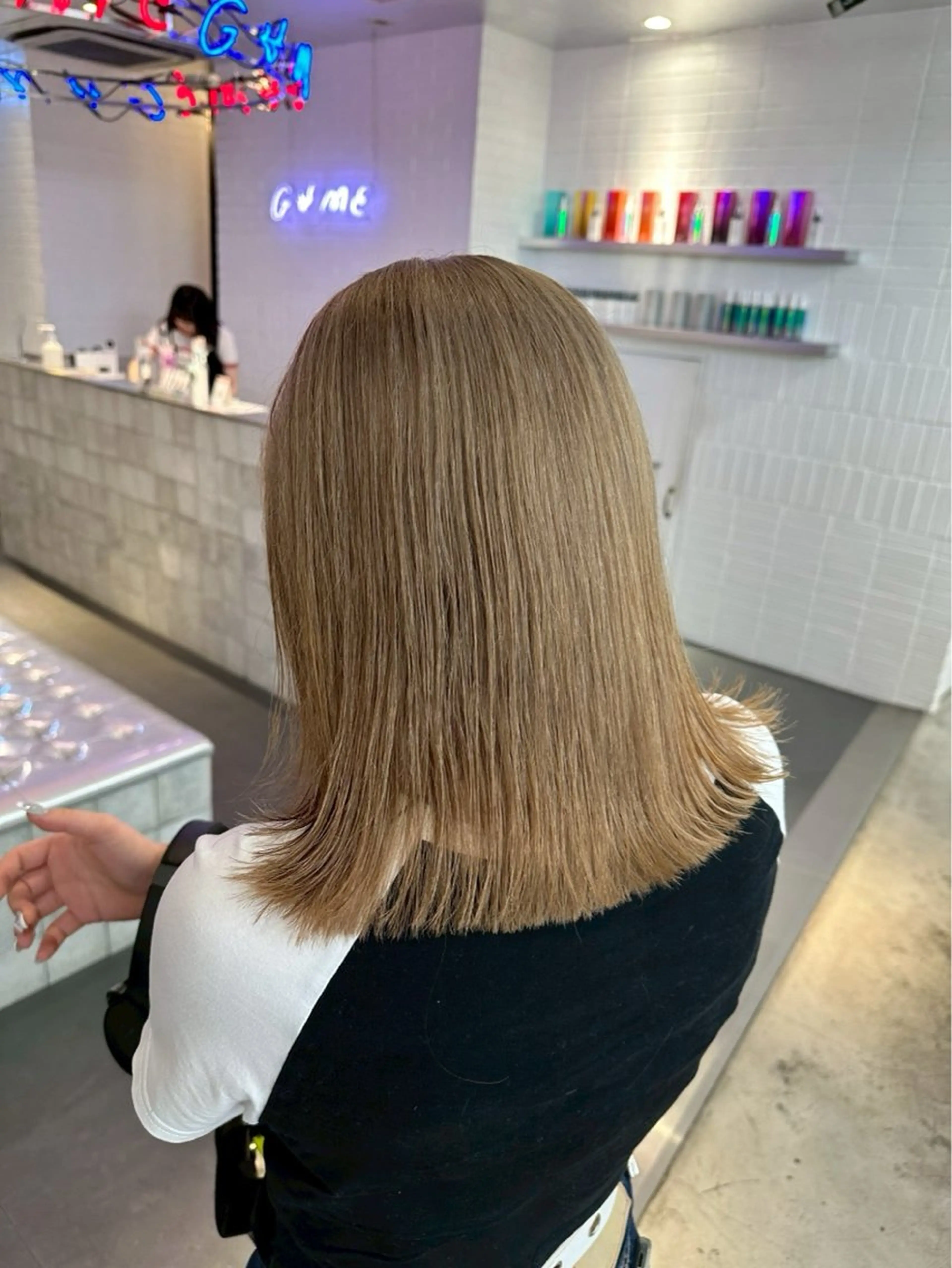 ミディアム トップスタイリスト 👑田添幹宜のヘアスタイル