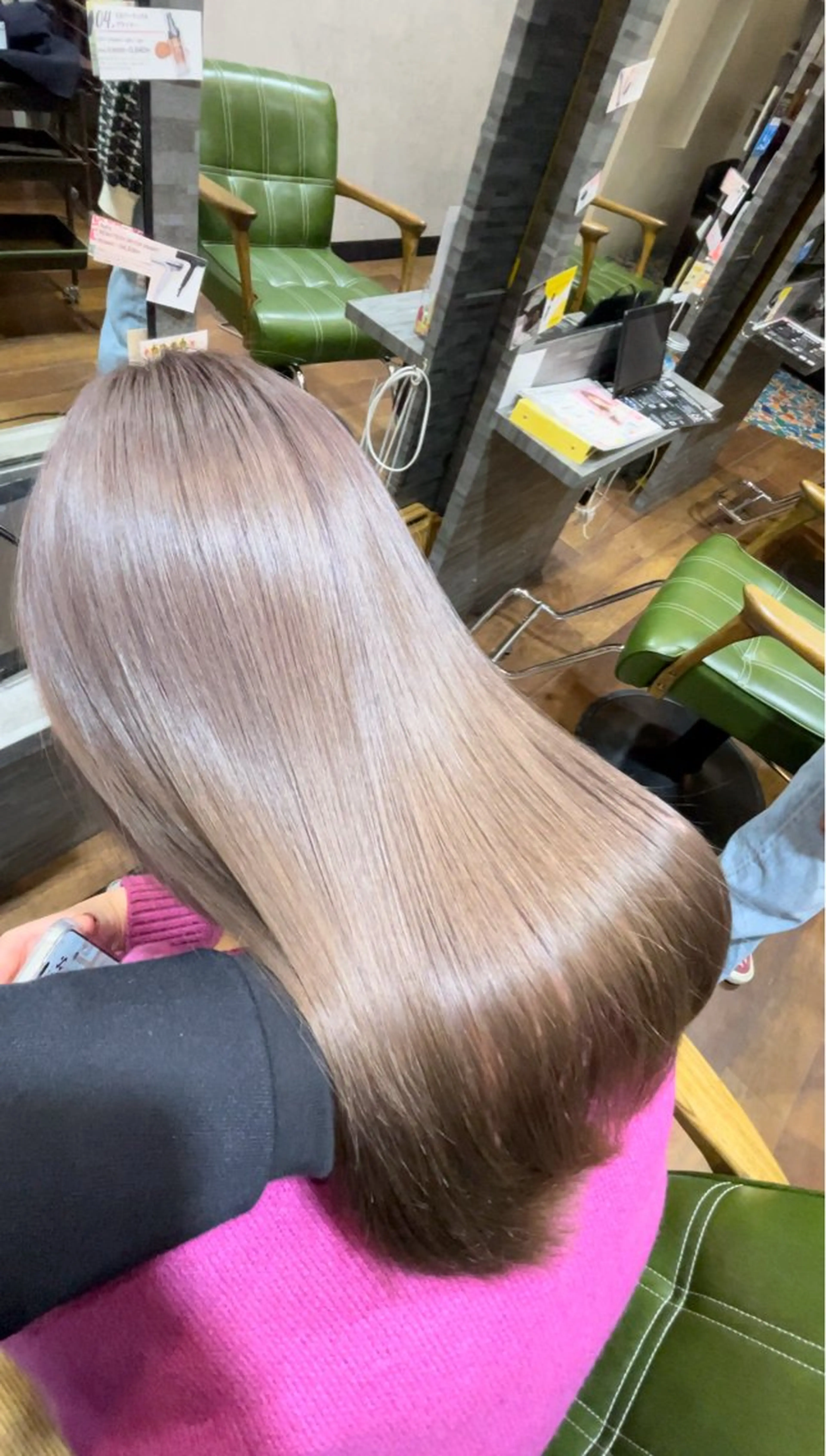 天使の艶color🪽メテオ髪質改善colorの写真