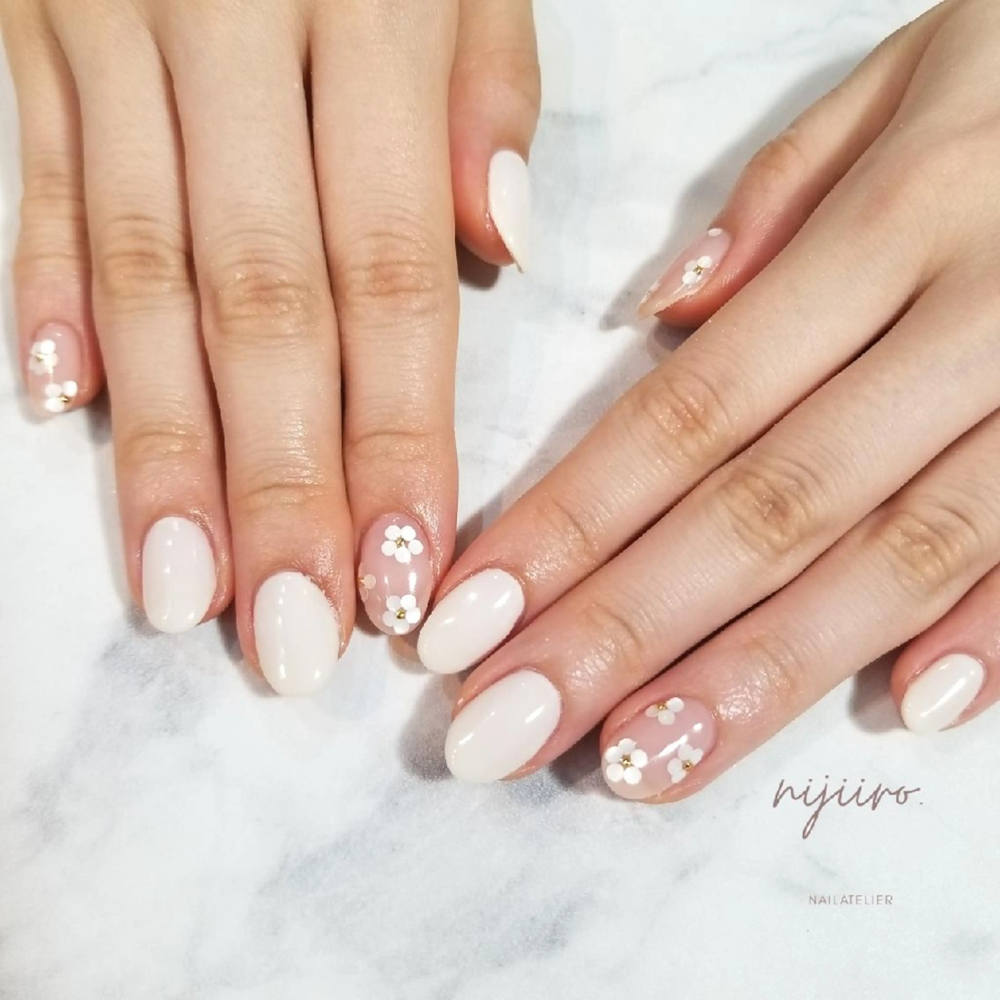 ネイル ハンドネイル nijiiro🌈 サトウのネイルデザイン