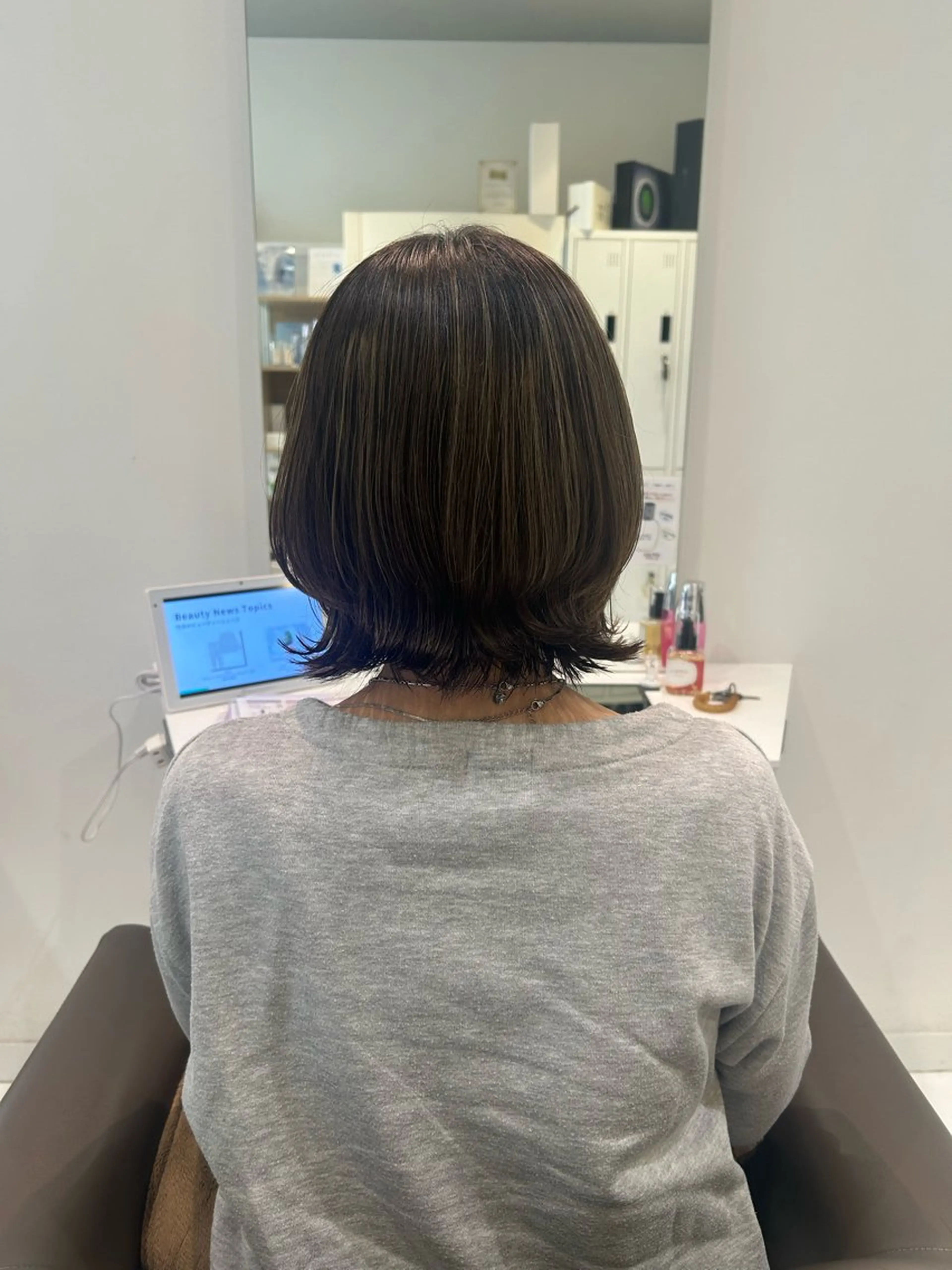 ミディアム 髪質改善モデル募集中 💛Madoka🧡のヘアスタイル