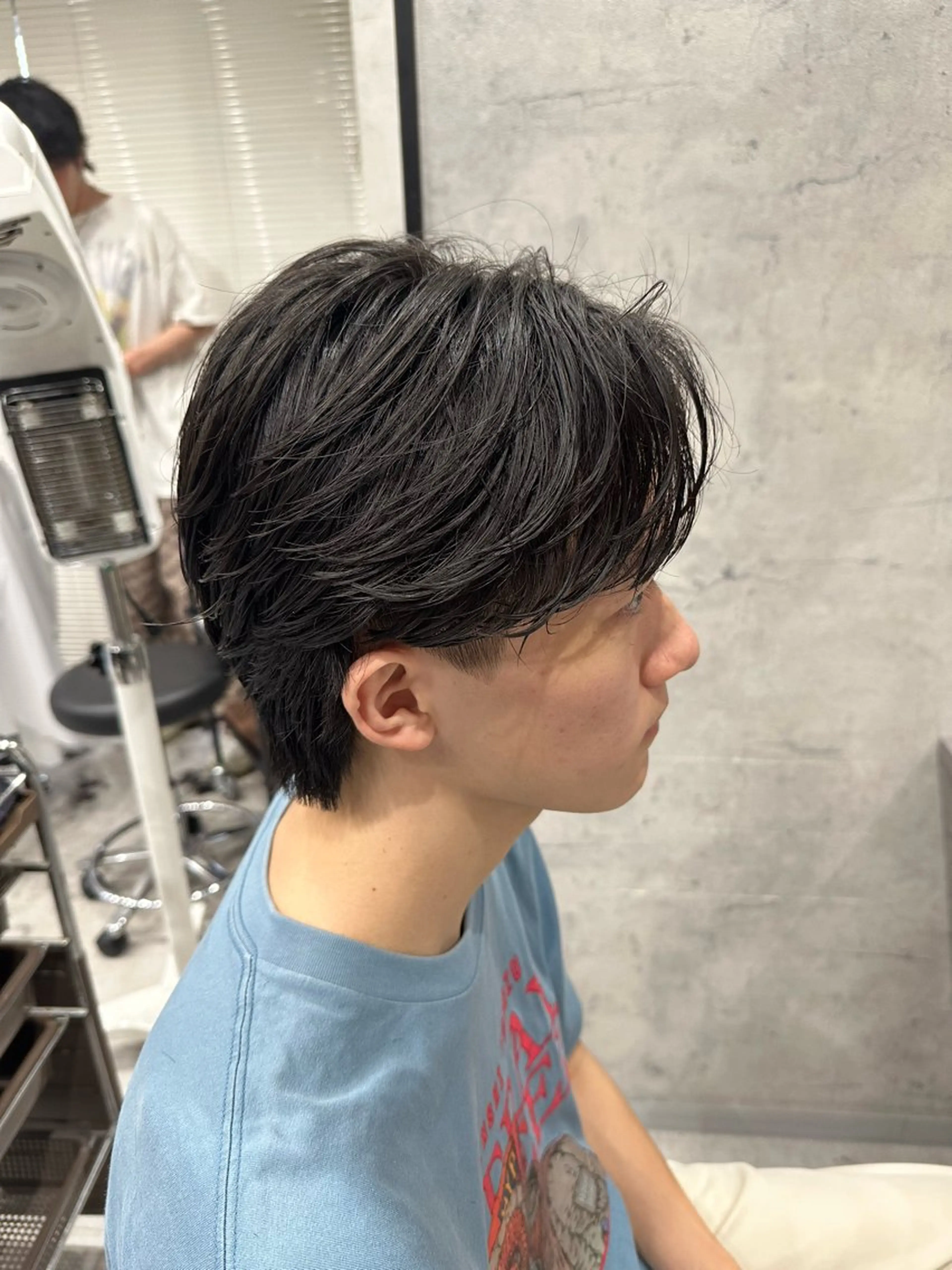 ショート パーマ メンズ フェザーパーマ メンズパーマ カット パーマ ユウ🪄 パーマ指名No1のヘアスタイル