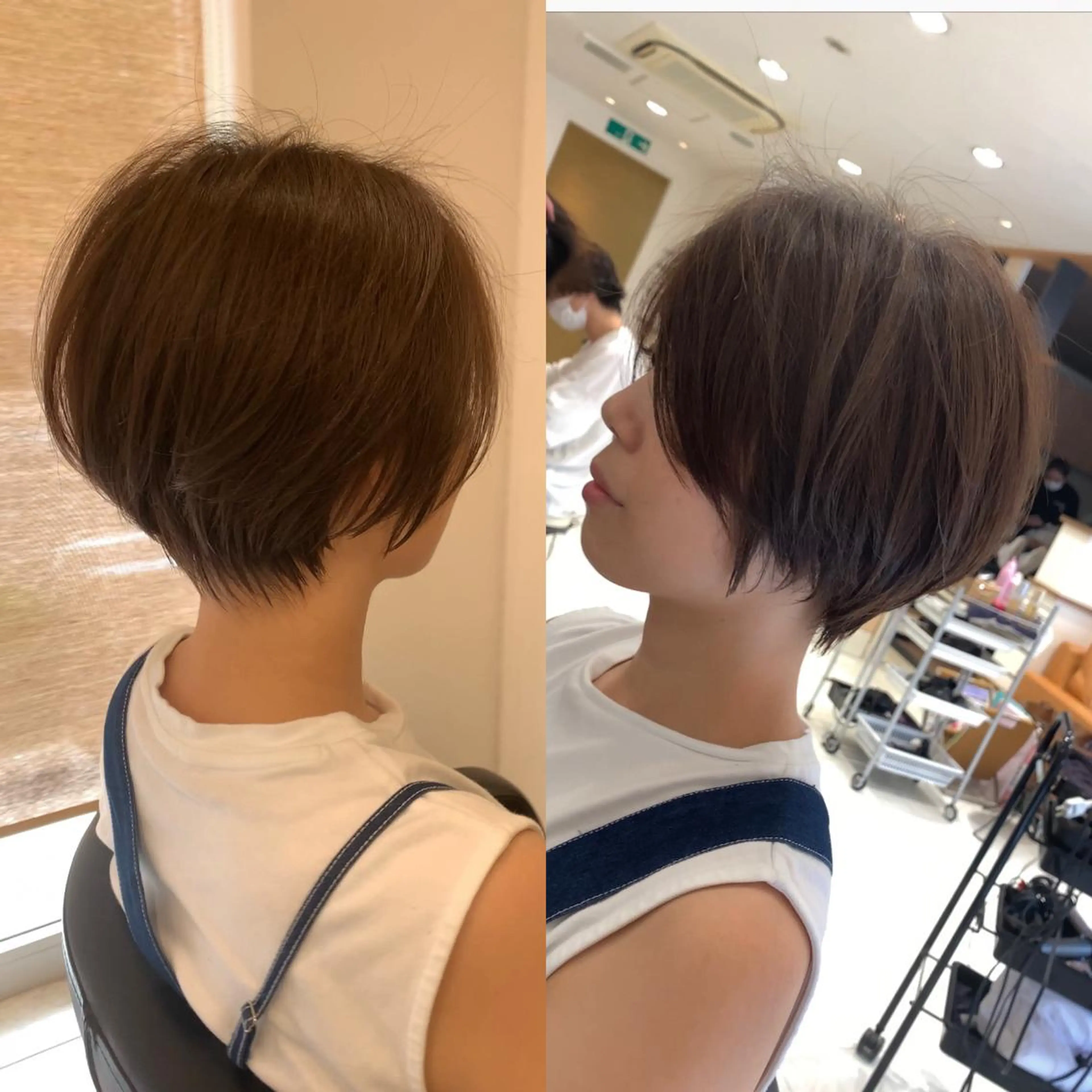 ショート 林 瑞起のヘアスタイル