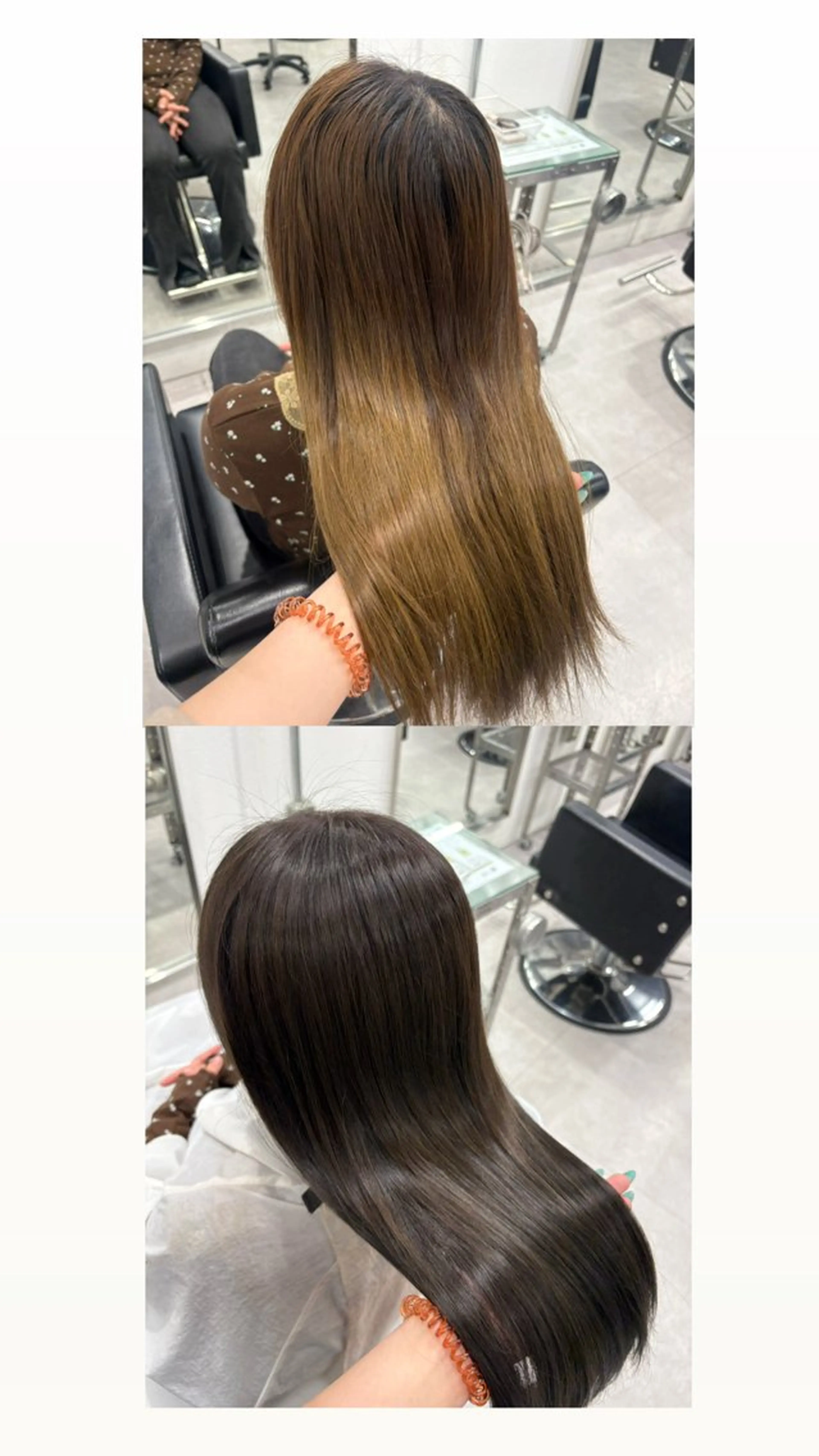 カラー ブラウンカラー ヘアカラー Mi yuのヘアスタイル