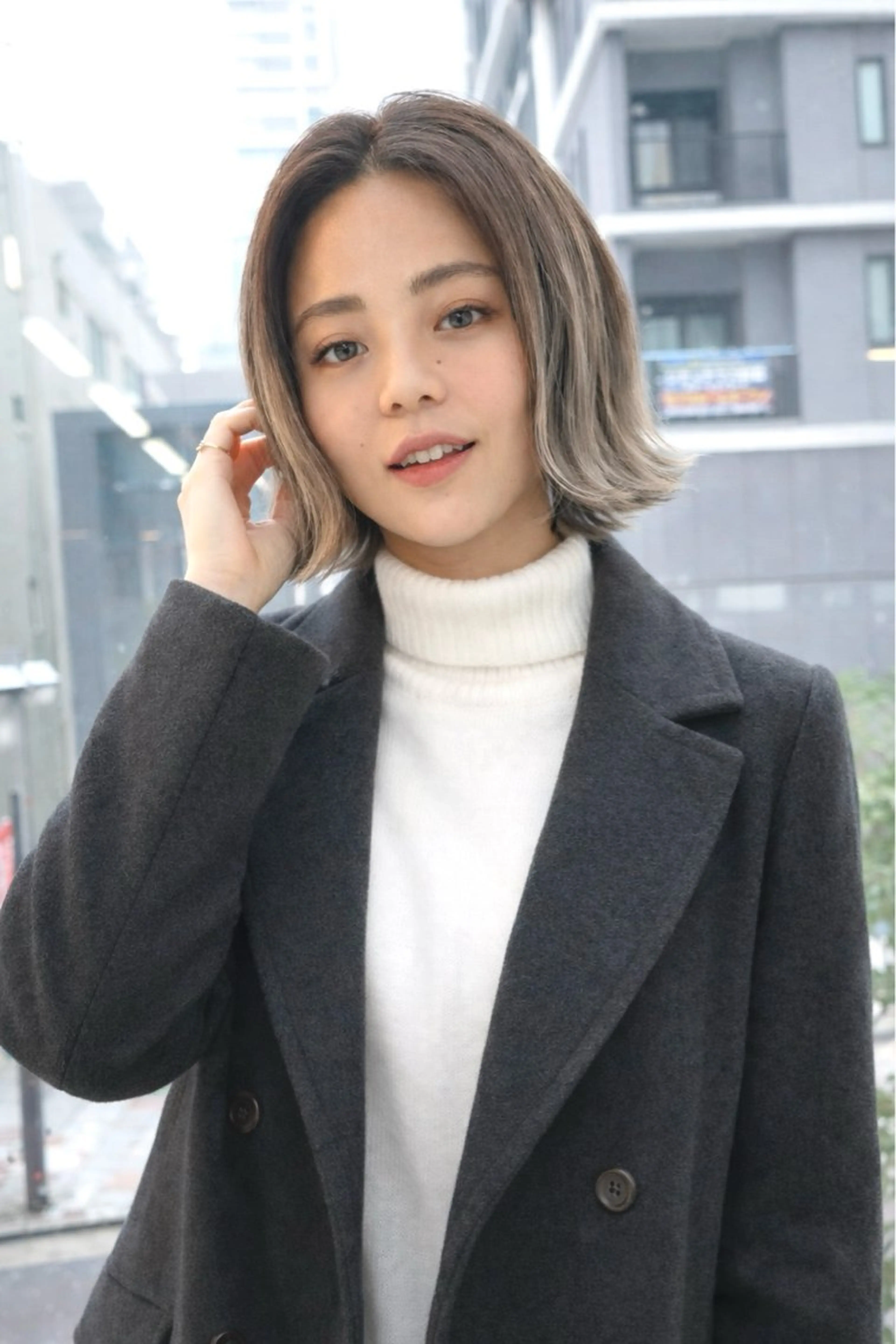 ミディアム ノアヘアデザイン町田店所属・似合わせボブ特化 mayaのヘアスタイル