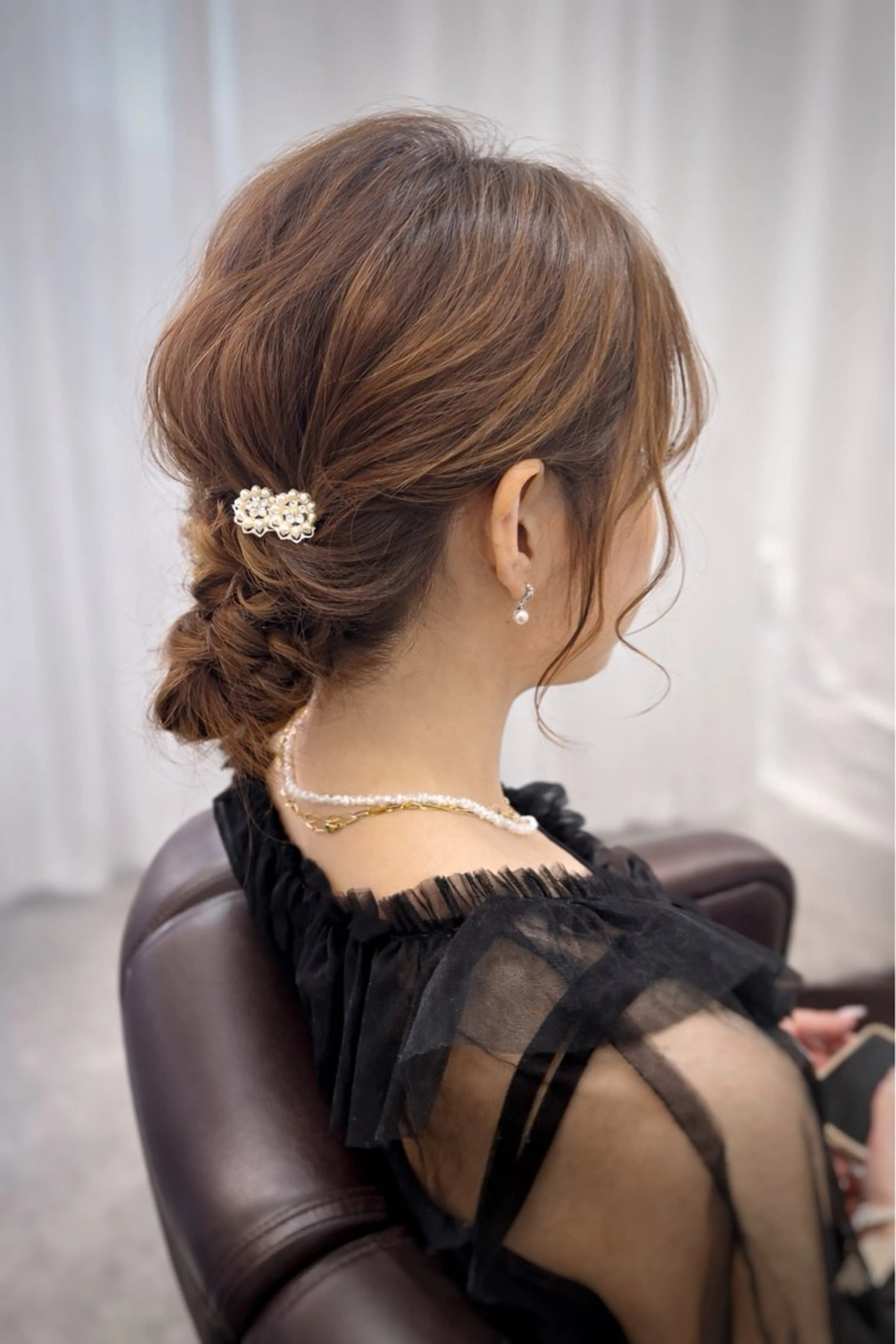 ヘアアレンジ 結婚式・ブライダル 中原由貴 /WILLOW京橋のヘアスタイル