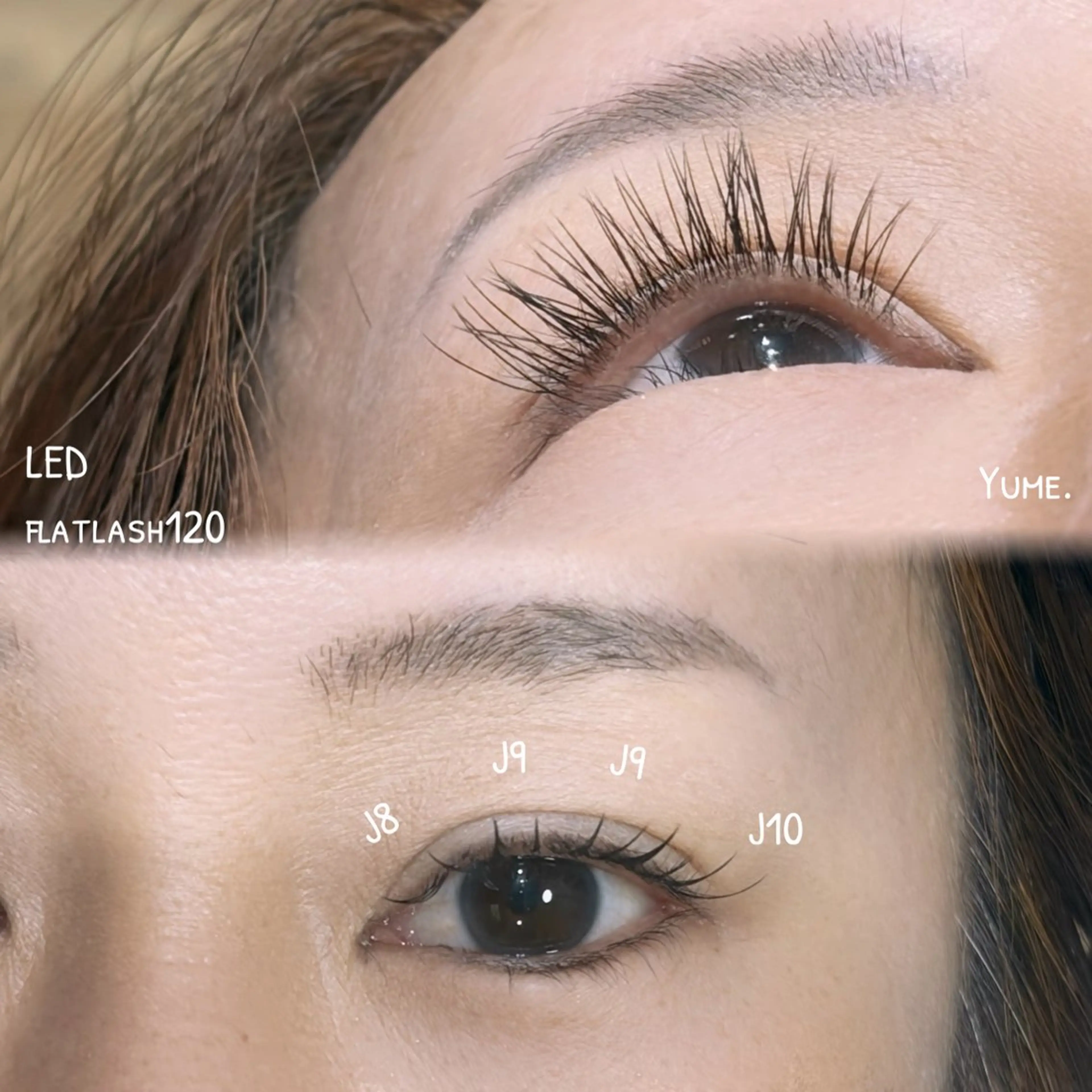 マツエク・マツパ ナチュラル マツエク 相川 優芽のマツエク・マツパデザイン