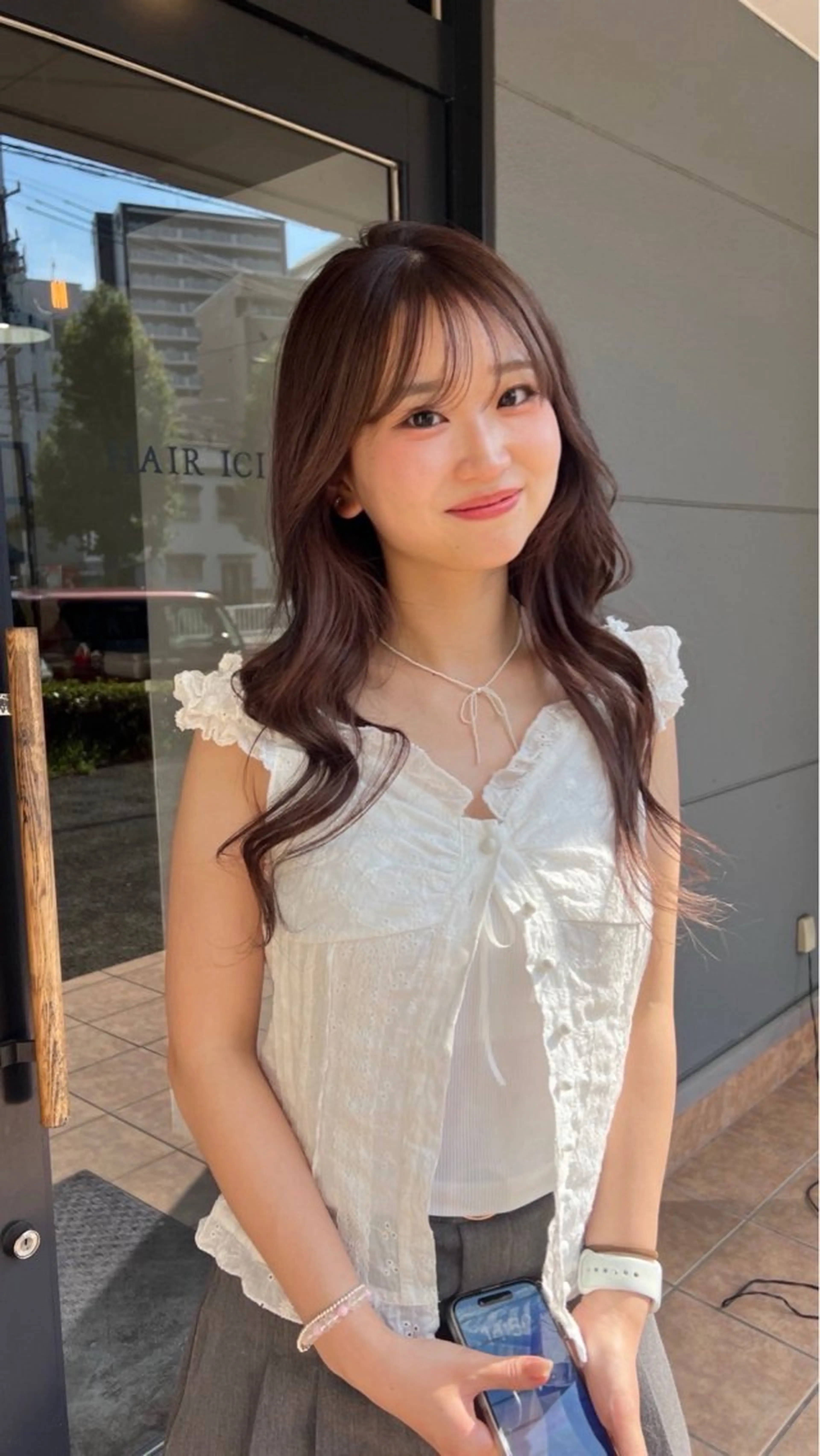 🌟人気No.1 ‼️50% OFF🌟ワンカラー / 内部補修トリートメント / カット （ロング→ミディアム 🉑）の写真